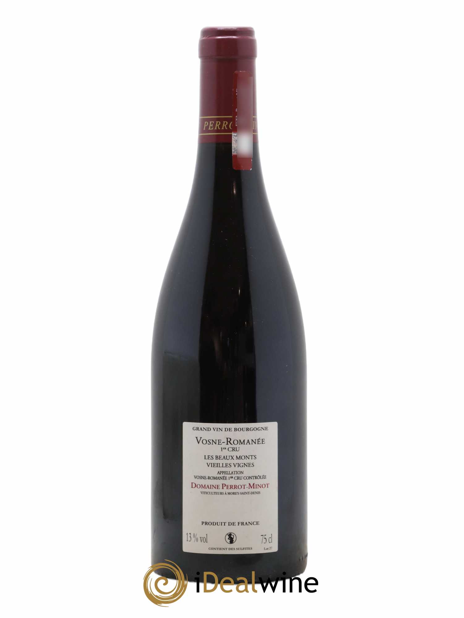 Vosne-Romanée 1er Cru Les Beaux-Monts Vieilles Vignes Perrot-Minot 2011 - Lot of 1 bottle - 1