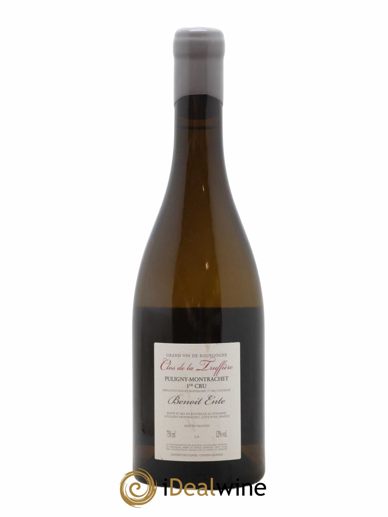 Puligny-Montrachet 1er Cru Clos de la Truffière Benoit Ente 2014 - Lot of 1 bottle - 1