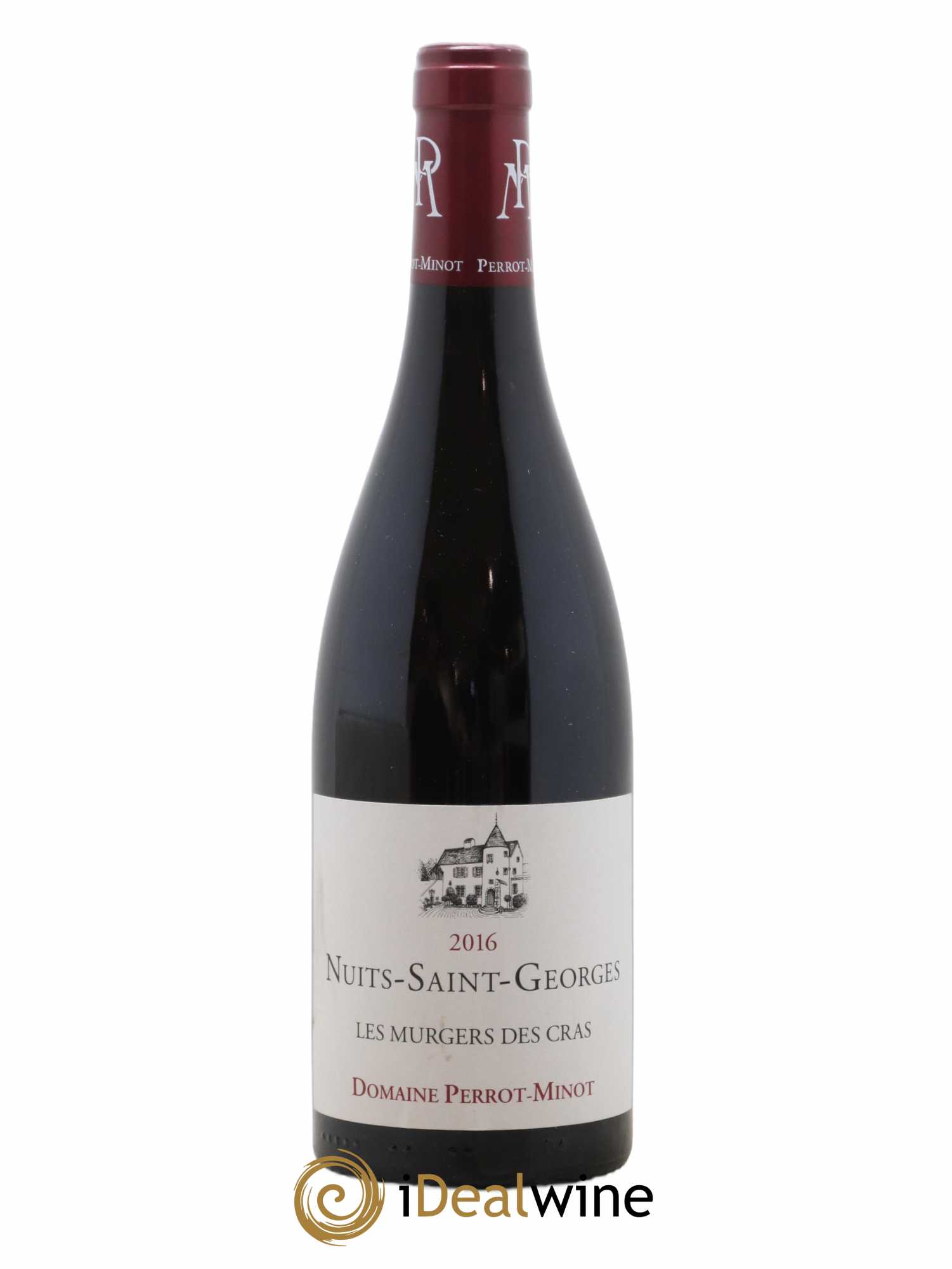 Nuits-Saint-Georges Les Murgers des Cras Vieilles Vignes Perrot-Minot 2016 - Lot de 1 bouteille - 0