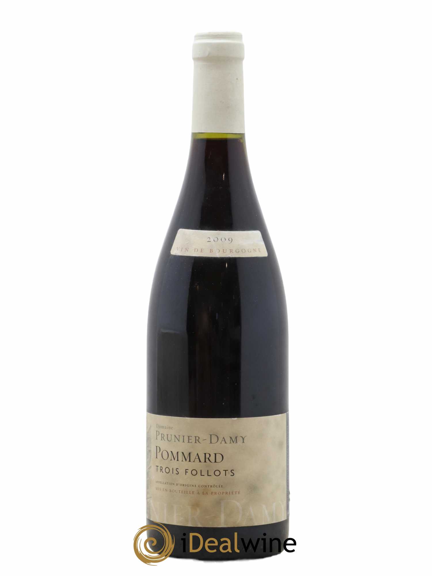 Pommard Trois Follots Prunier Damy 2009 - Lot de 1 bouteille - 0