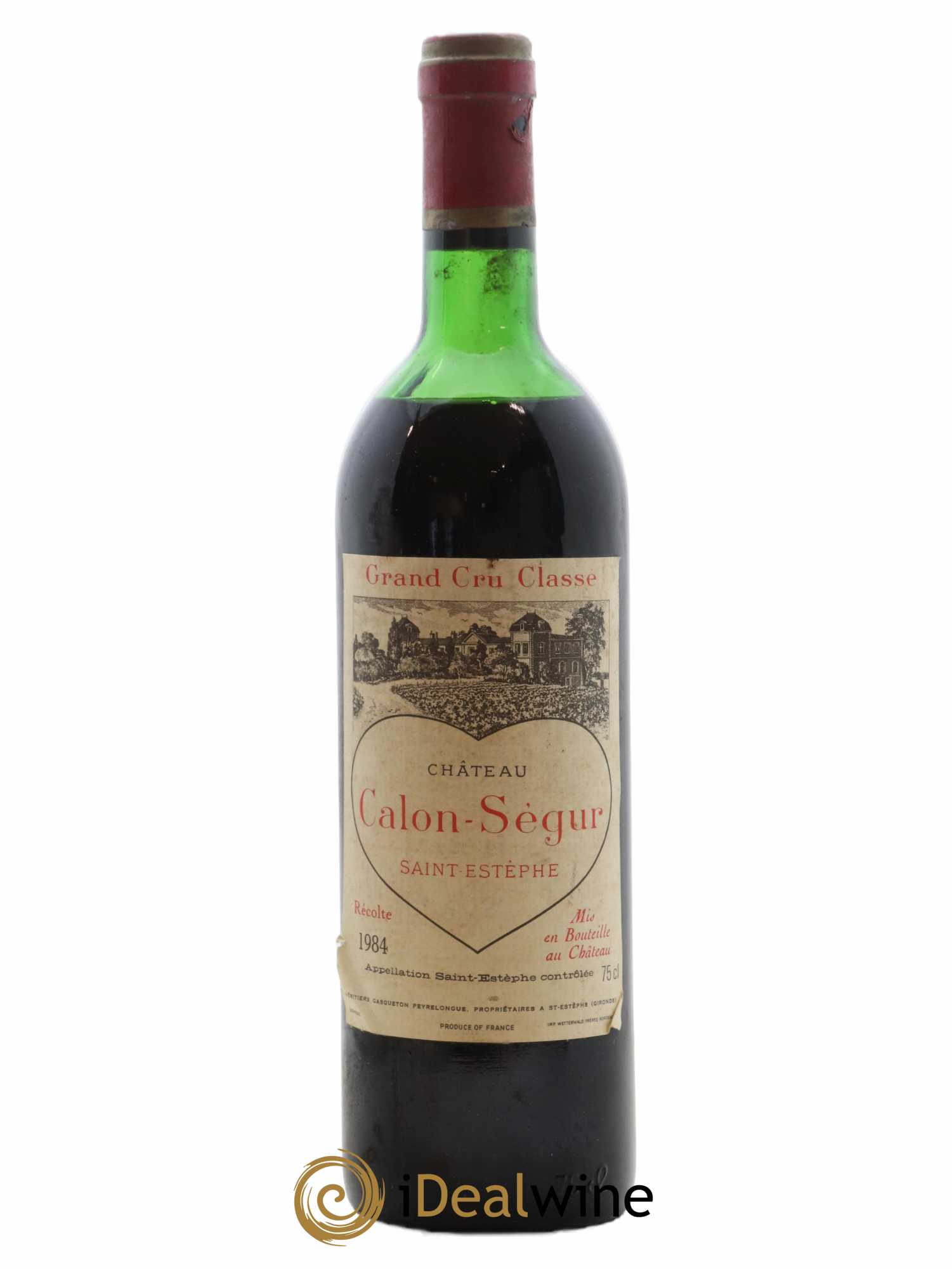 Château Calon Ségur 3ème Grand Cru Classé 1984 - Lot of 1 bottle - 0
