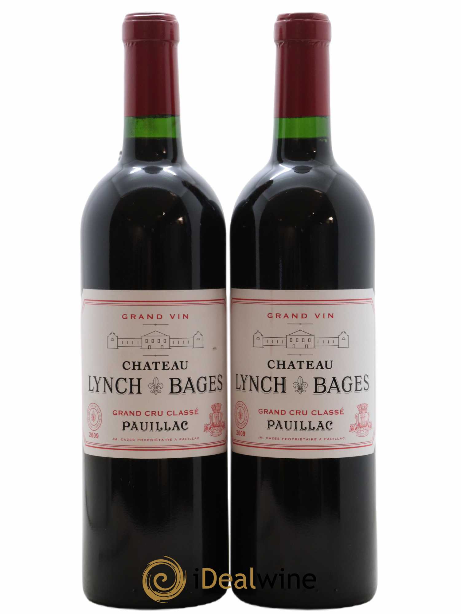 Château Lynch Bages 5ème Grand Cru Classé 2009 - Lot of 2 bottles - 0