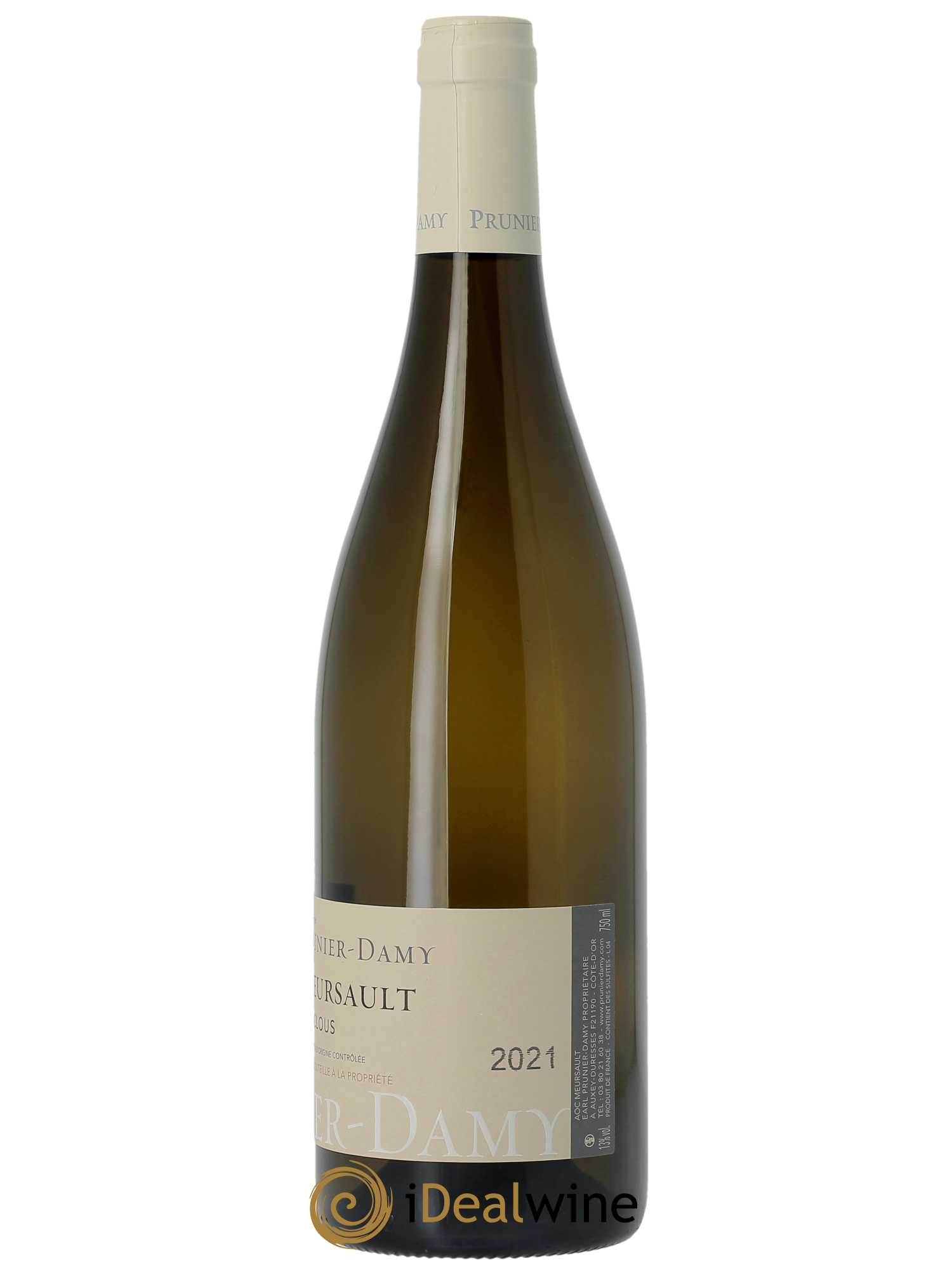 Meursault Les Clous Prunier-Damy 2021 - Lot de 1 bouteille - 1