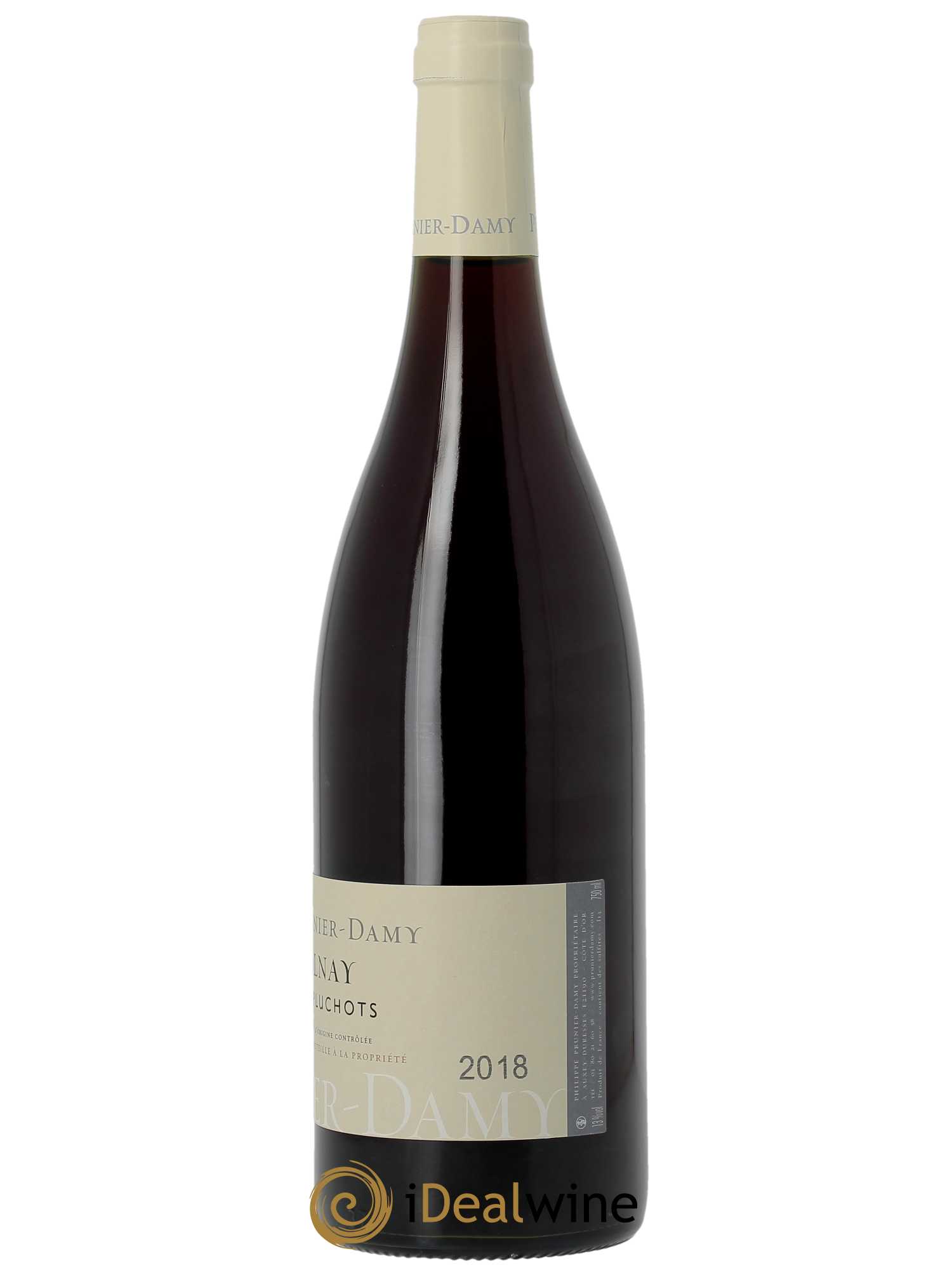 Volnay Les Pluchots Prunier-Damy 2018 - Lot of 1 bottle - 1