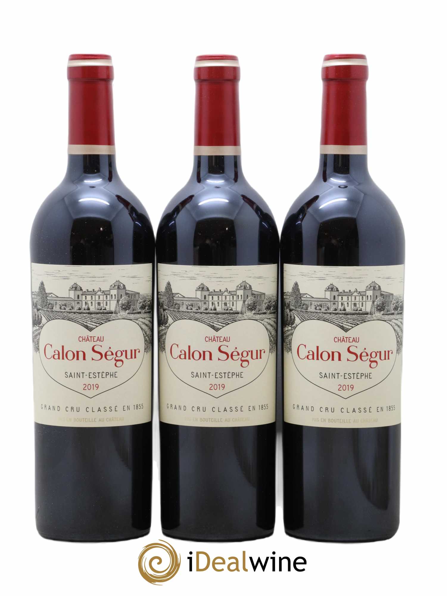 Château Calon Ségur 3ème Grand Cru Classé 2019 - Lot de 6 bouteilles - 1