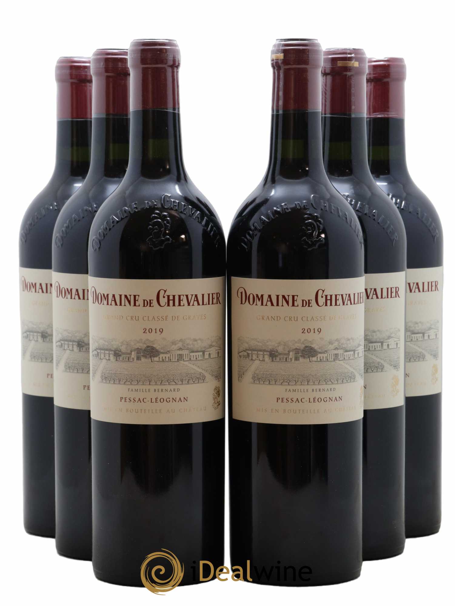 Domaine de Chevalier Cru Classé de Graves 2019 - Lot de 6 bouteilles - 0