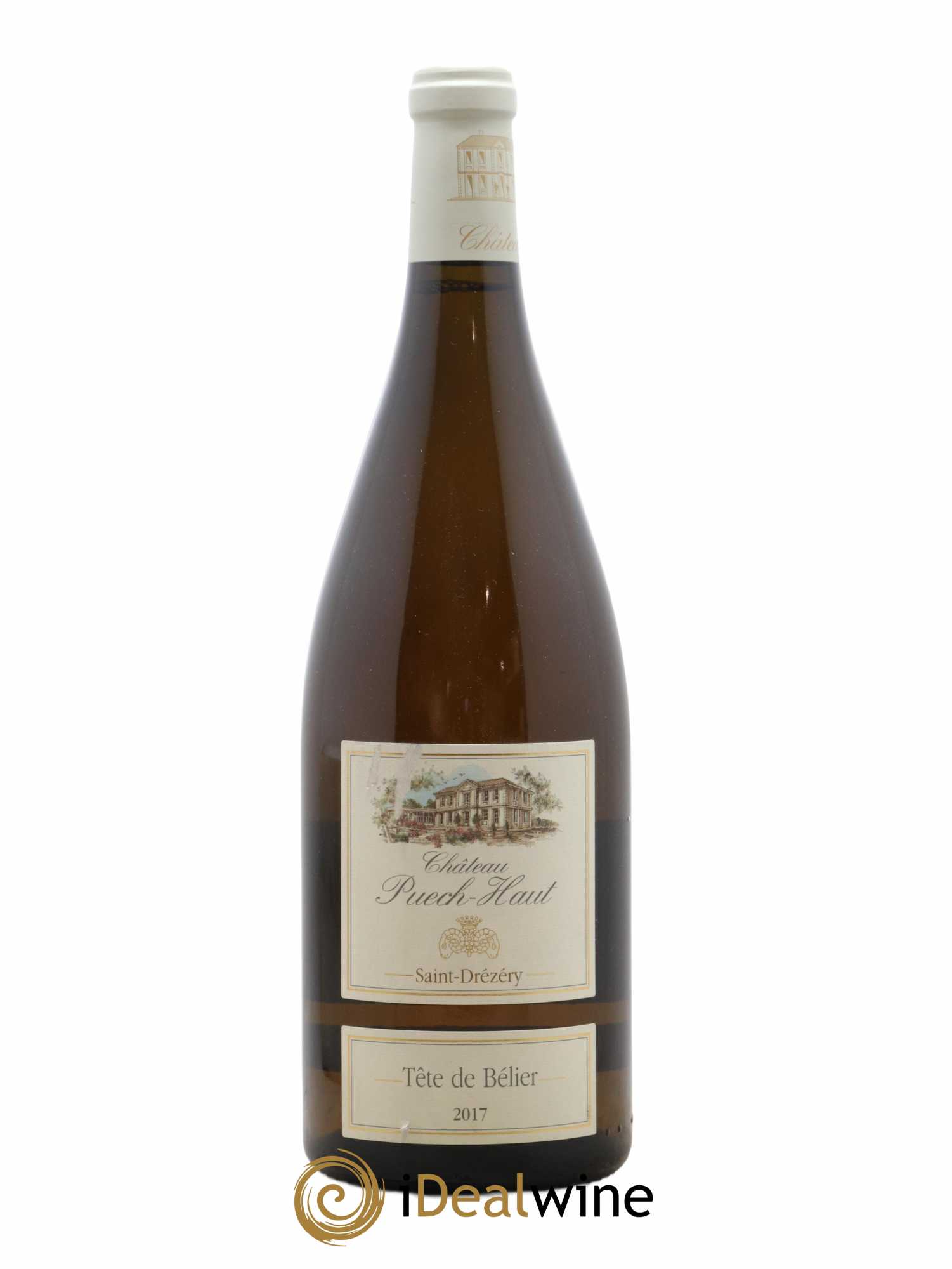 Languedoc Saint-Drézéry Château Puech-Haut Tête De Bélier Gérard Bru 2017 - Lot de 1 magnum - 0