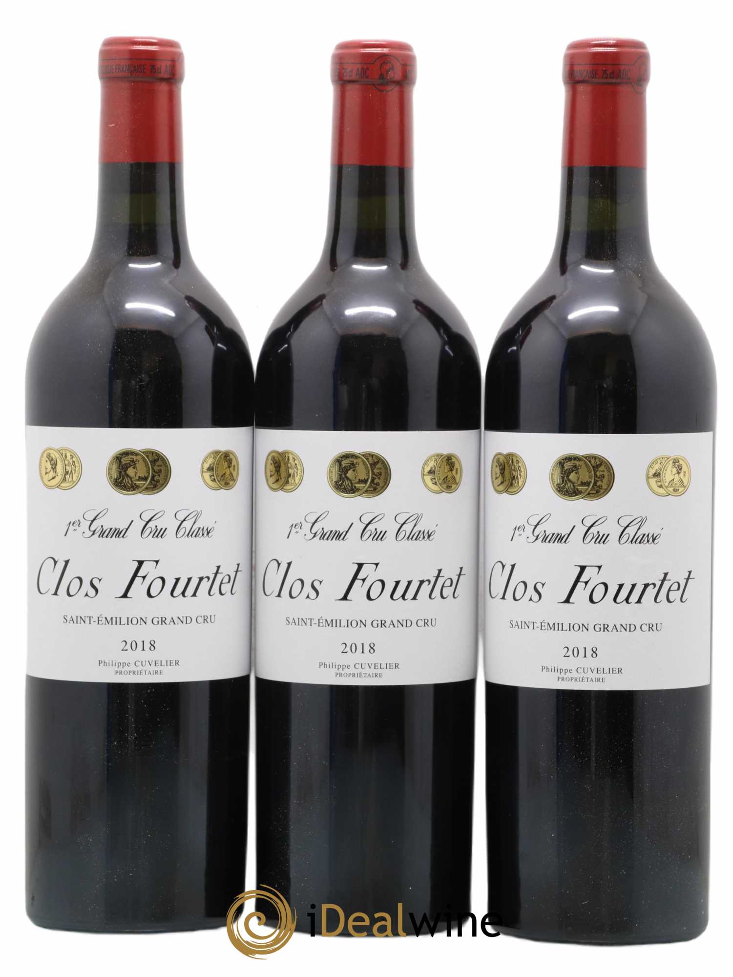 Clos Fourtet 1er Grand Cru Classé B 2018 - Lot de 6 bouteilles - 2