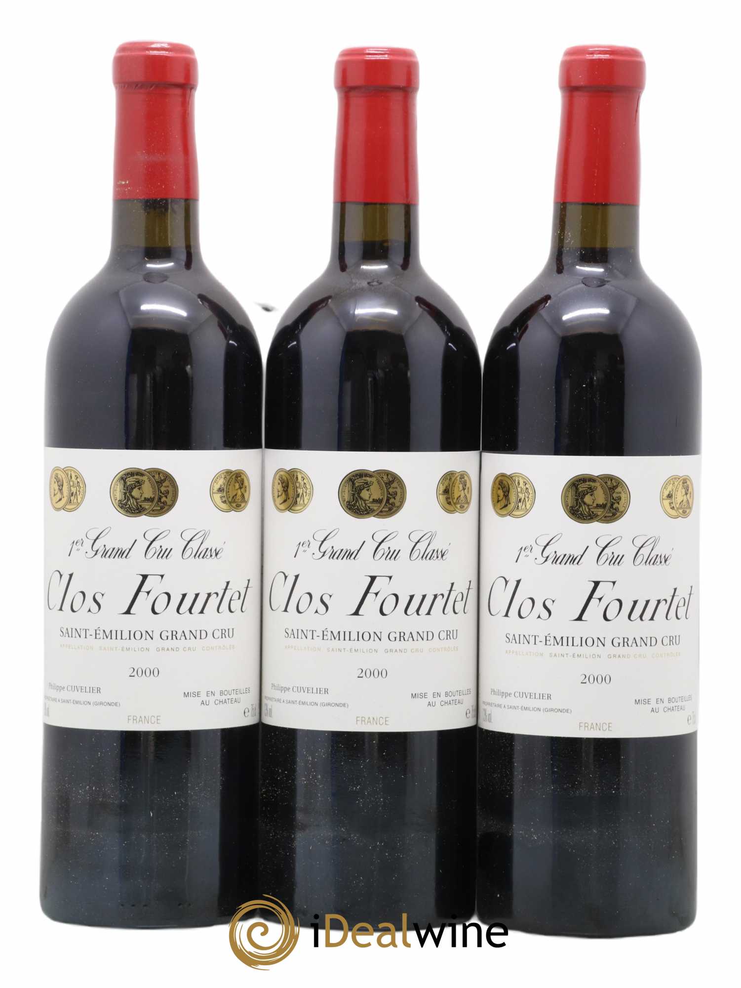Clos Fourtet 1er Grand Cru Classé B 2000 - Lot de 6 bouteilles - 2