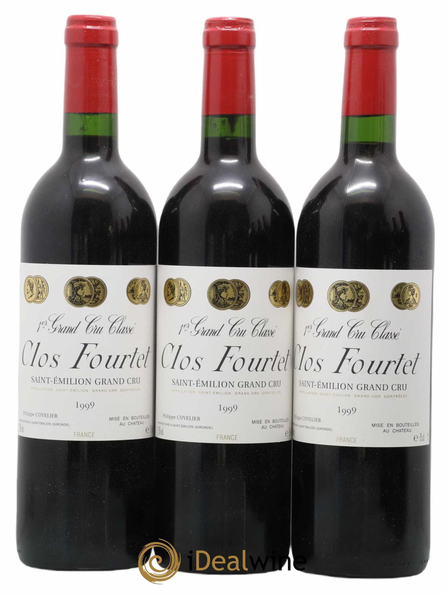 Clos Fourtet 1er Grand Cru Classé B 1999 - Lot de 6 bouteilles - 1