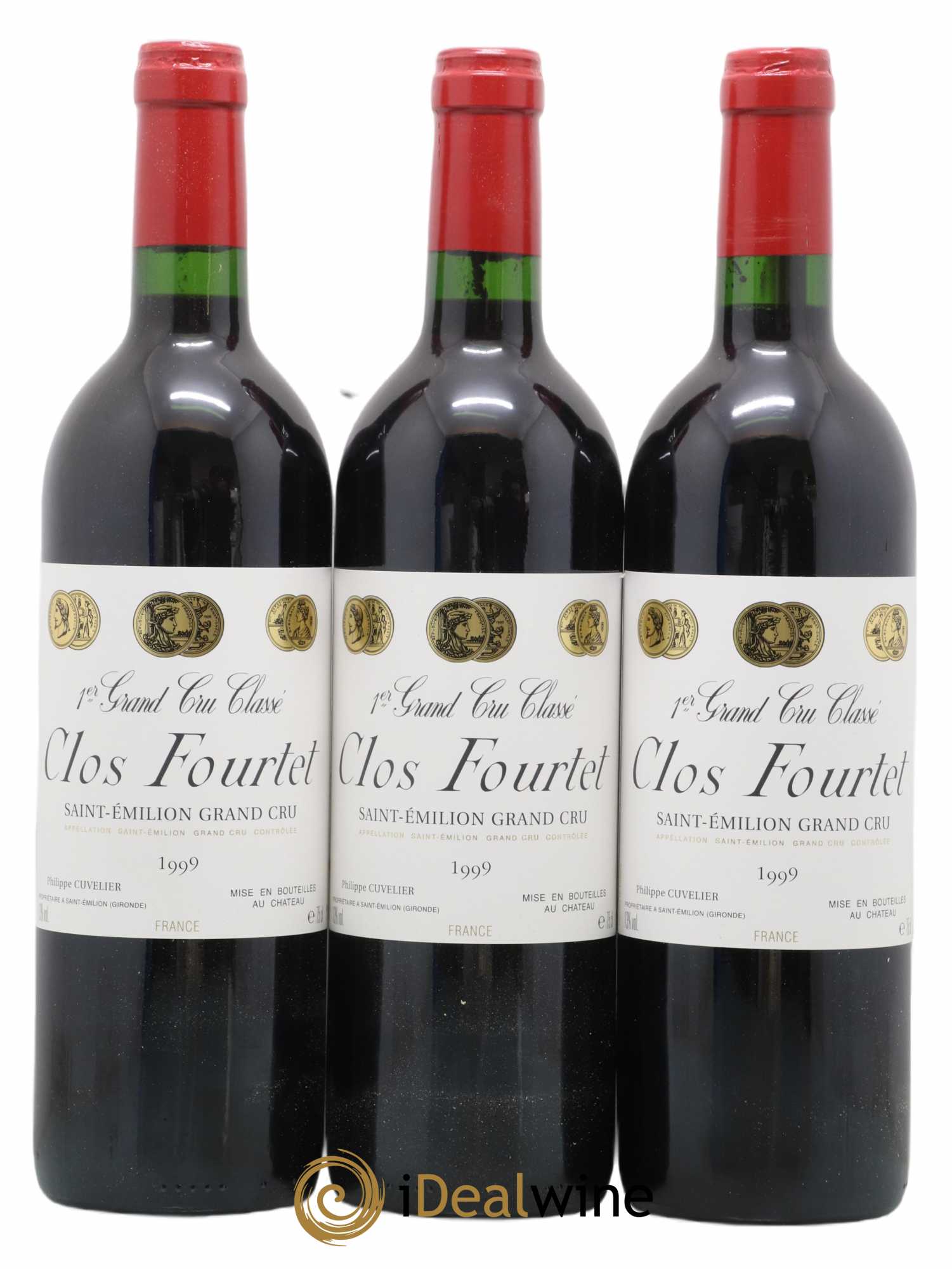 Clos Fourtet 1er Grand Cru Classé B 1999 - Lot de 6 bouteilles - 2