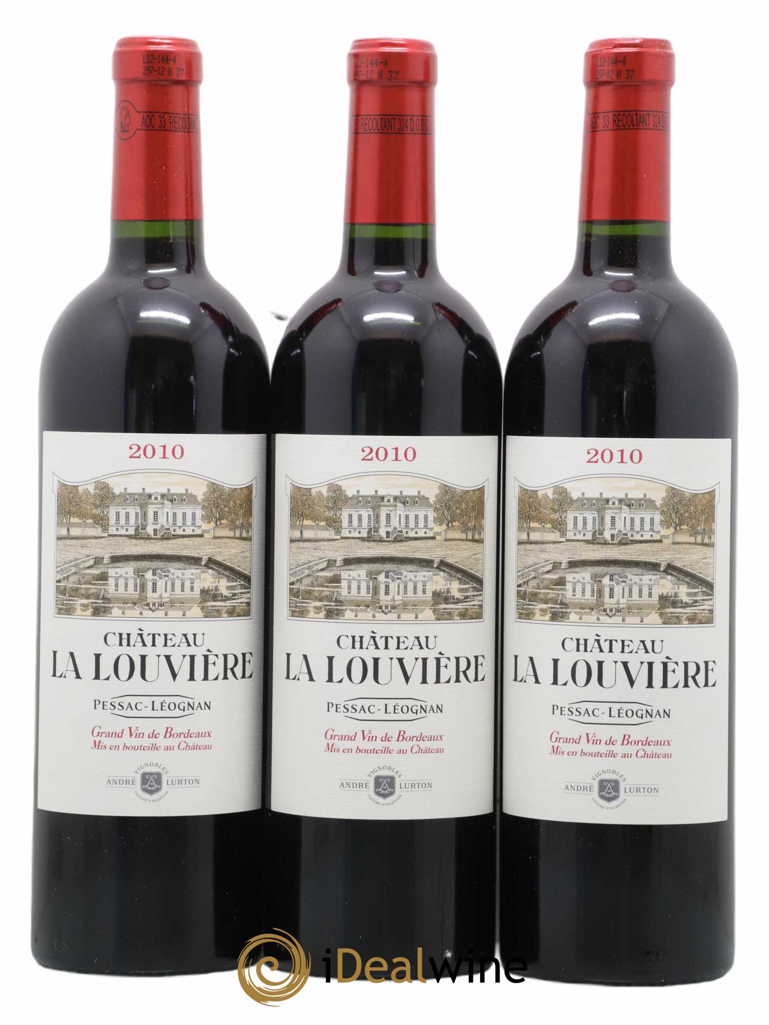 Château la Louvière 2010 - Lot de 6 bouteilles - 2