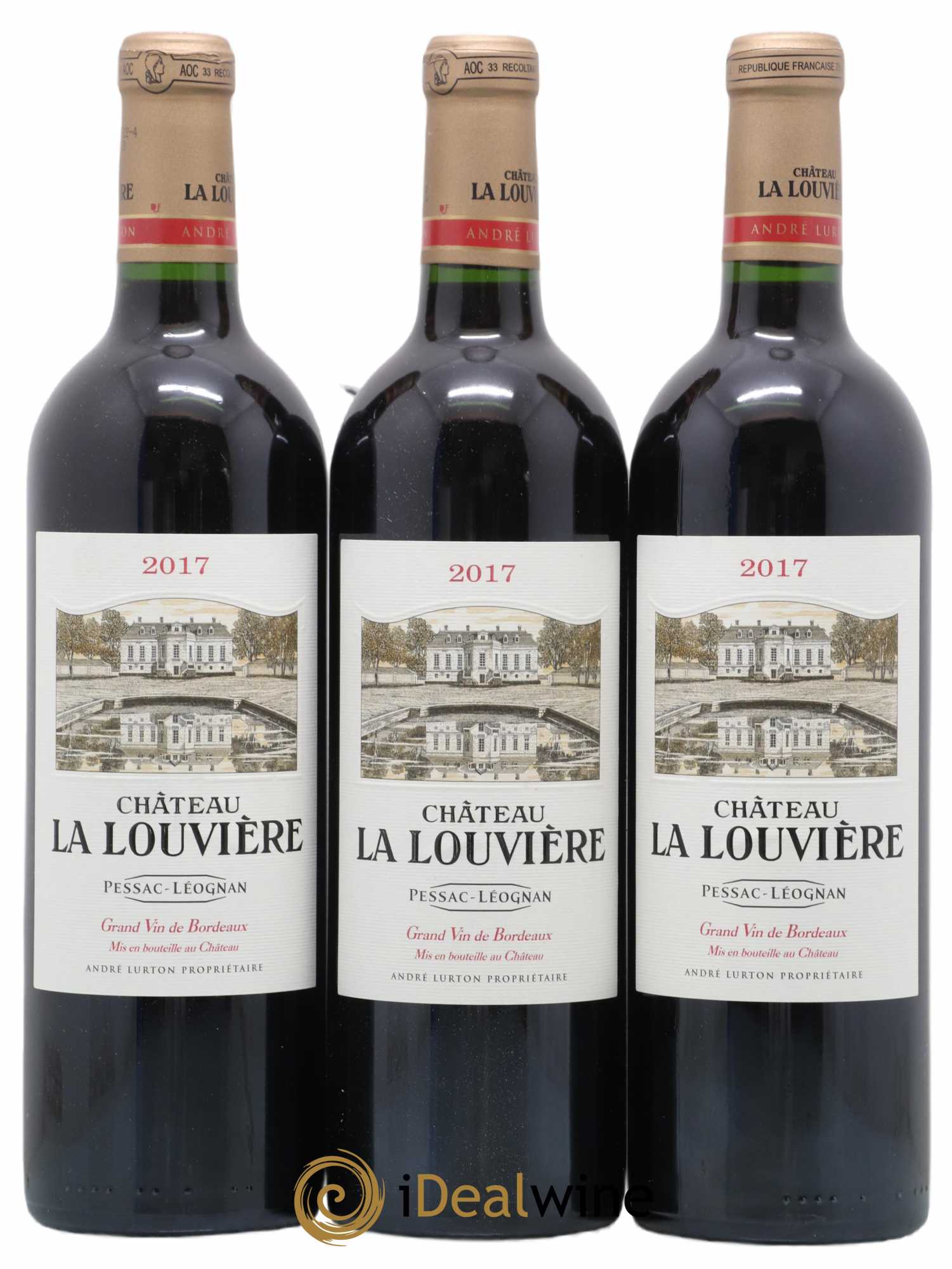 Château la Louvière 2017 - Lot de 6 bouteilles - 2