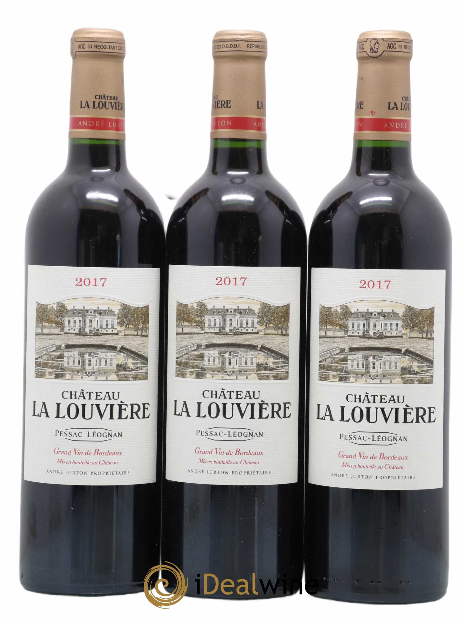 Château la Louvière 2017 - Lot de 6 bouteilles - 2