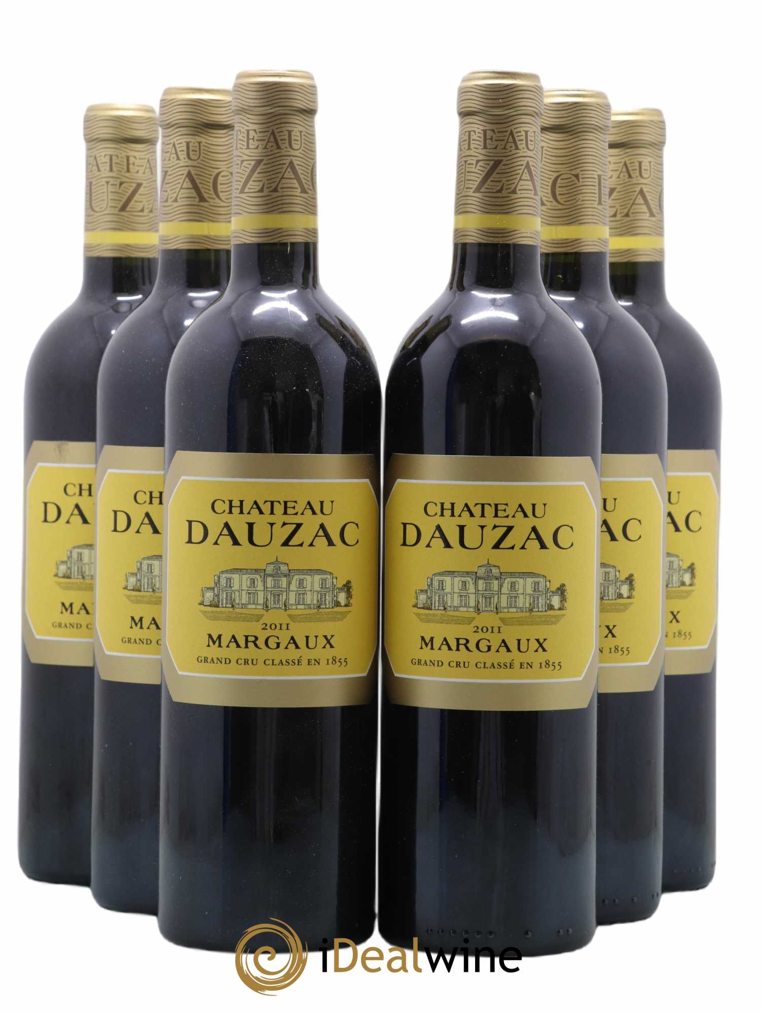 Château Dauzac 5ème Grand Cru Classé 2011 - Lot de 6 bouteilles - 0
