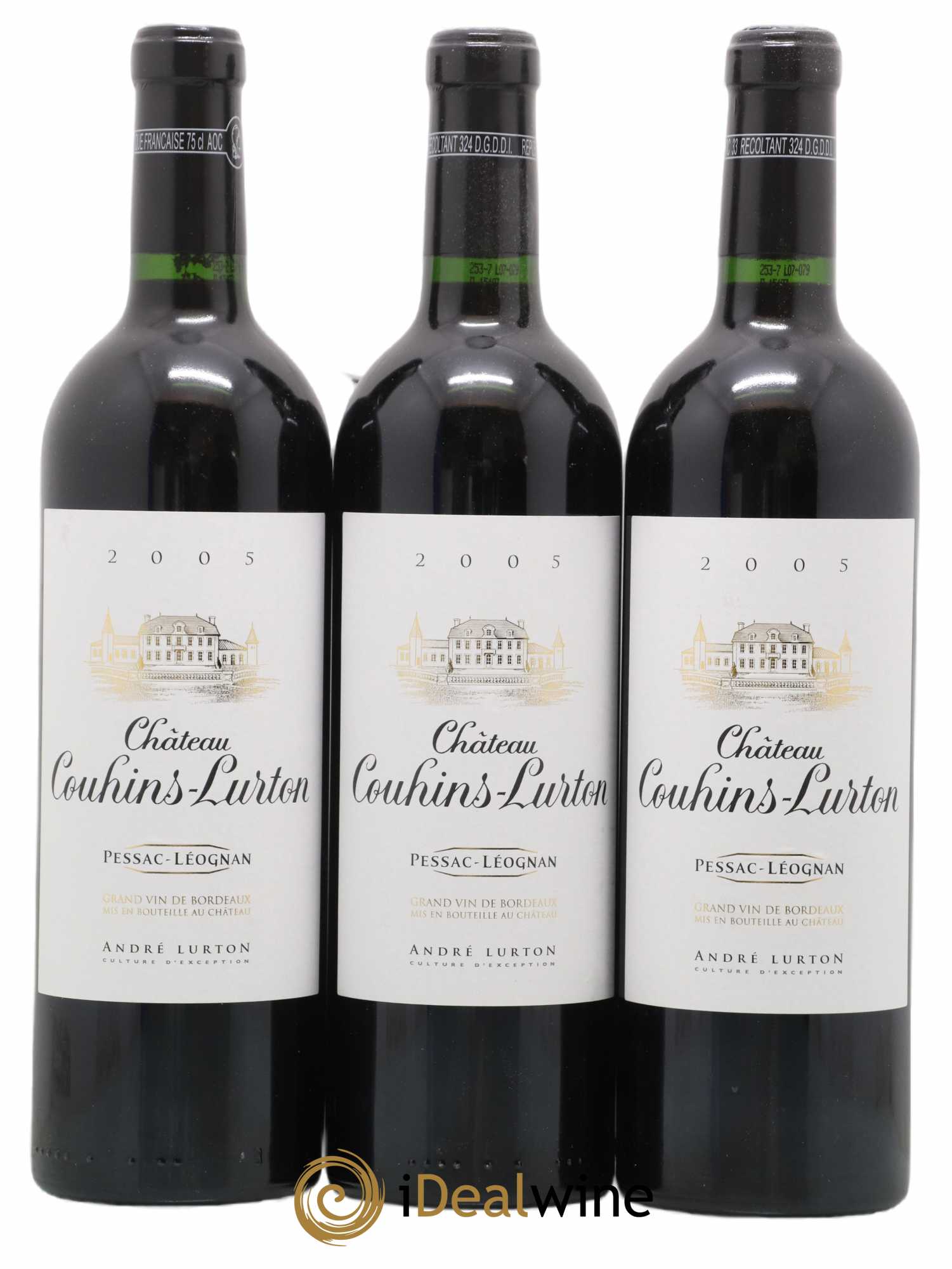 Château Couhins-Lurton 2005 - Lot de 6 bouteilles - 2