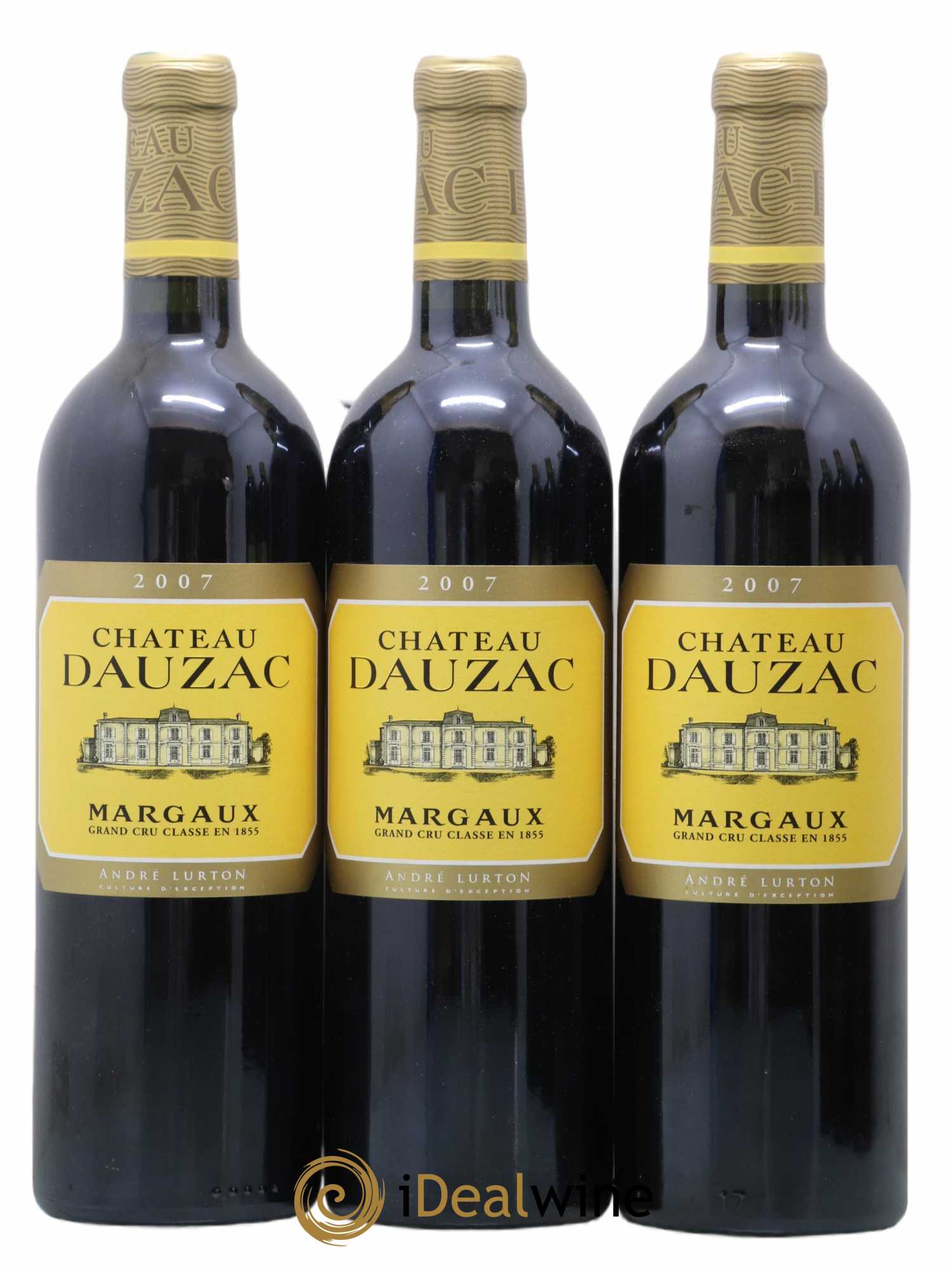 Château Dauzac 5ème Grand Cru Classé 2007 - Lot de 6 bouteilles - 1