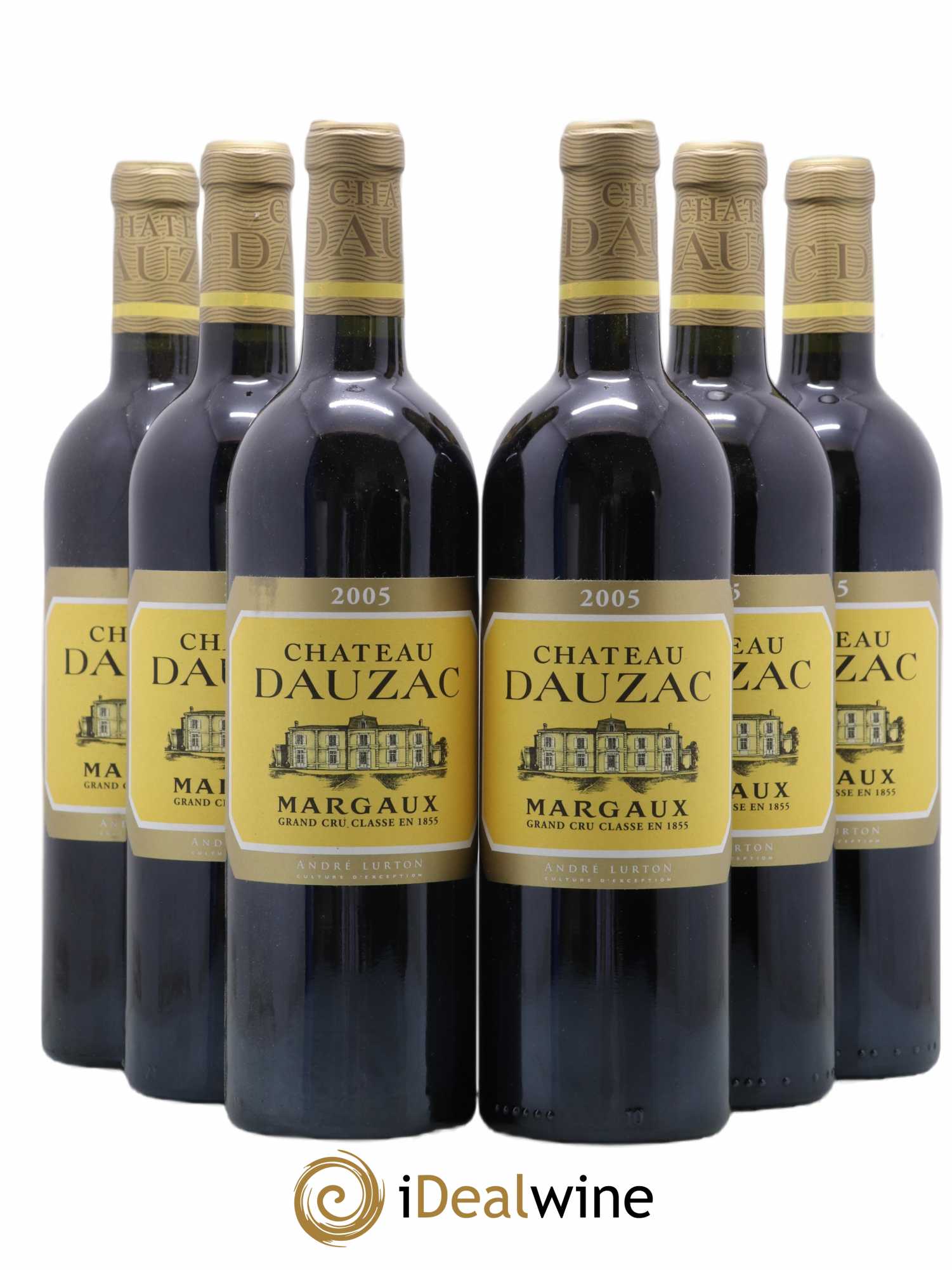 Château Dauzac 5ème Grand Cru Classé 2005 - Lot de 6 bouteilles - 0