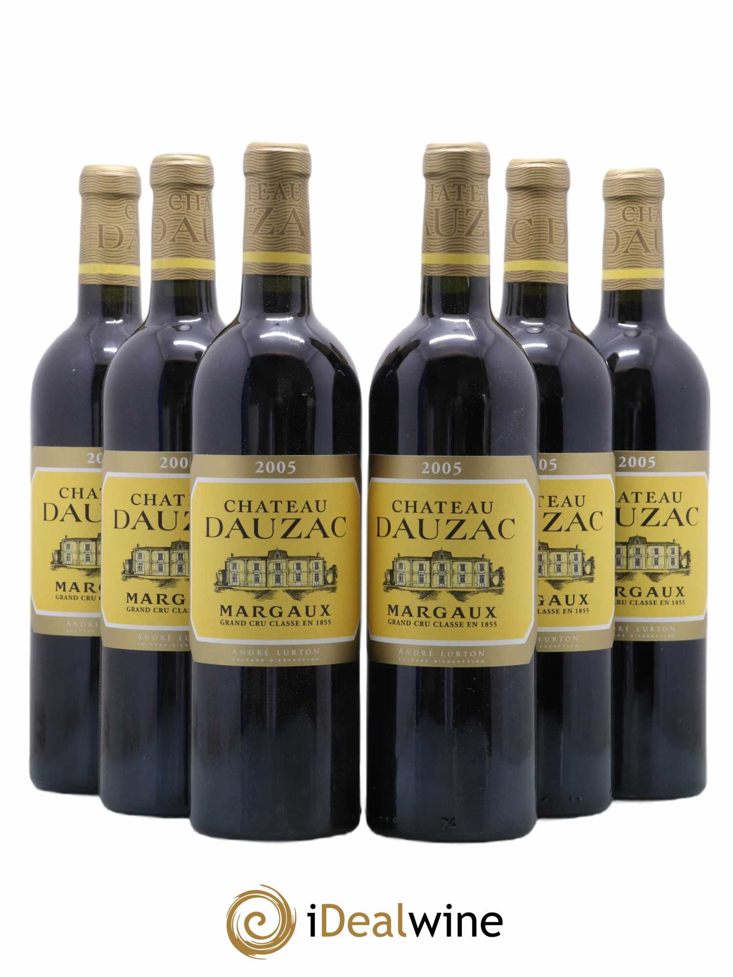 Château Dauzac 5ème Grand Cru Classé 2005 - Lot de 6 bouteilles - 0