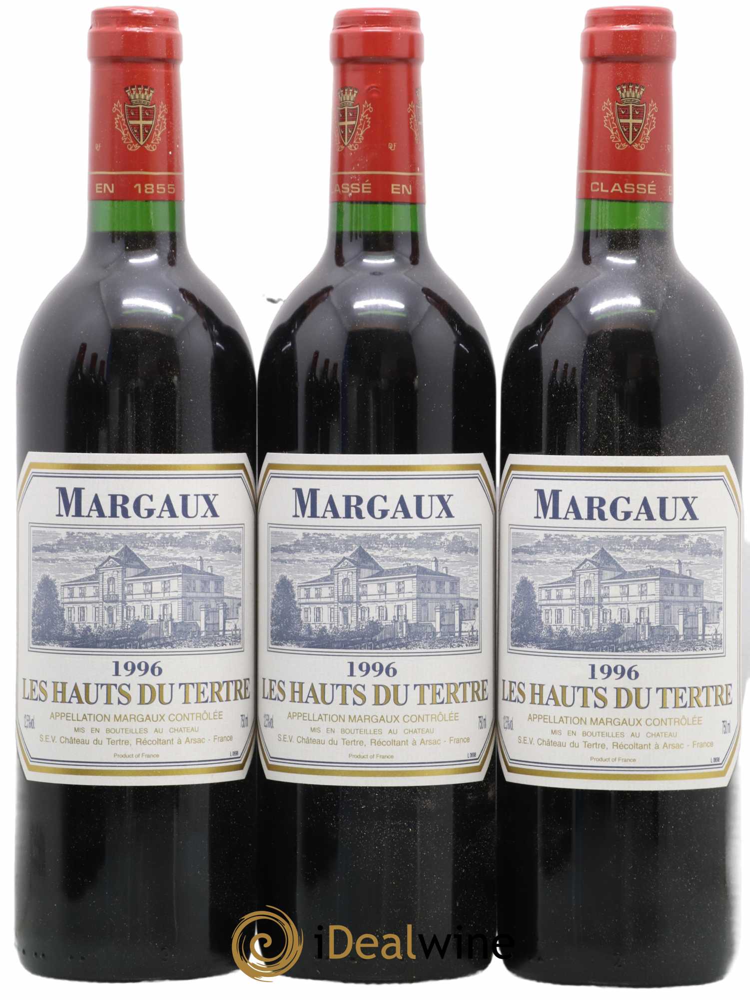 Les Hauts du Tertre 1996 - Lot de 12 bouteilles - 3