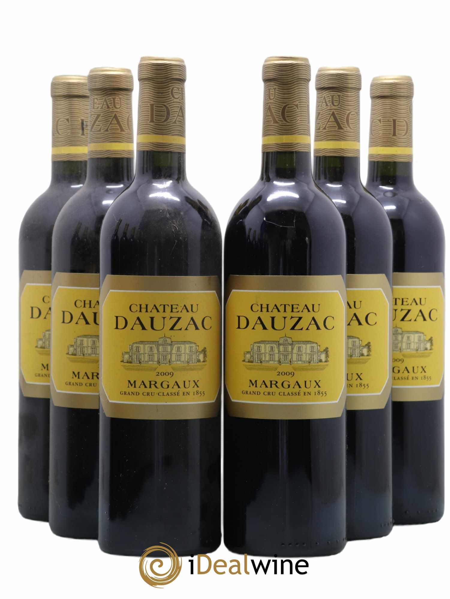 Château Dauzac 5ème Grand Cru Classé 2009 - Lot de 6 bouteilles - 0