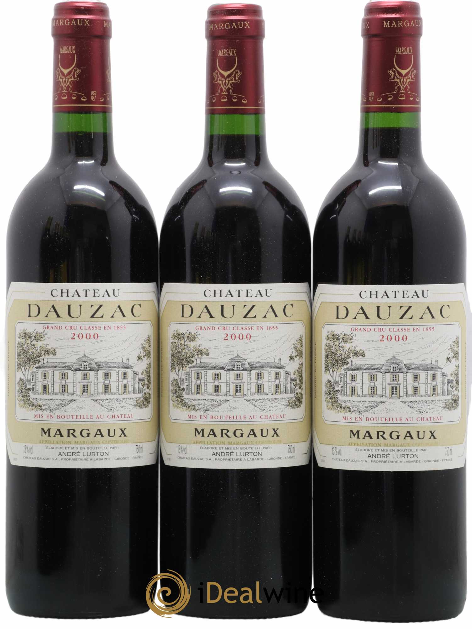 Château Dauzac 5ème Grand Cru Classé 2000 - Lot de 6 bouteilles - 2