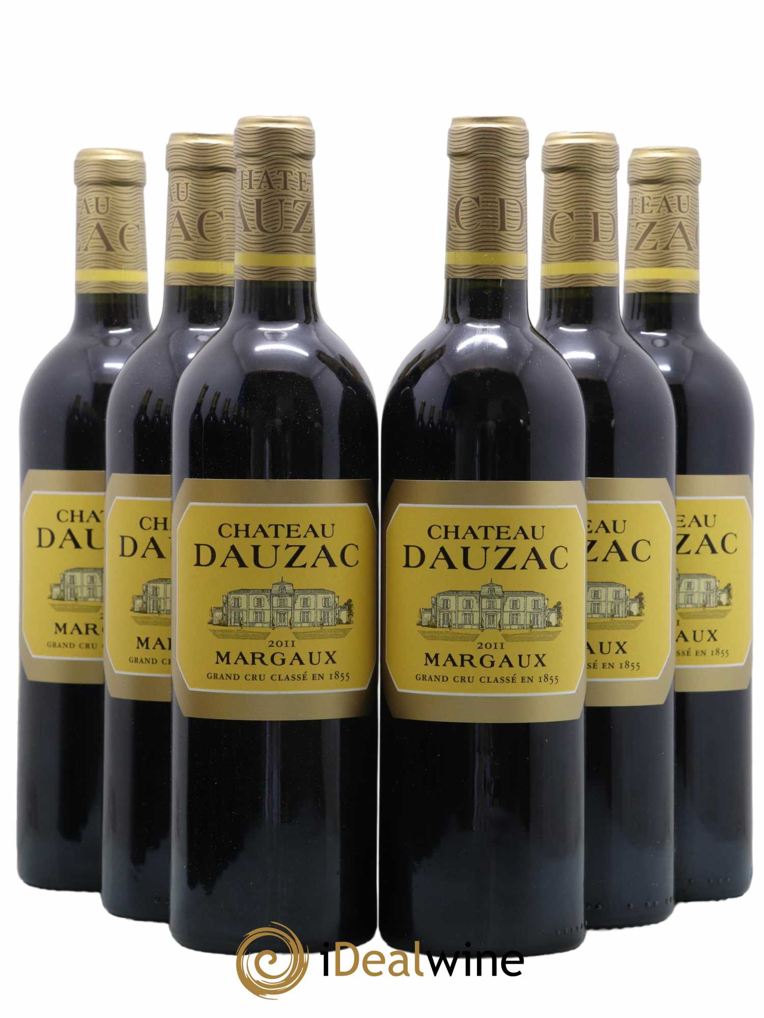 Château Dauzac 5ème Grand Cru Classé 2011 - Lot de 6 bouteilles - 0