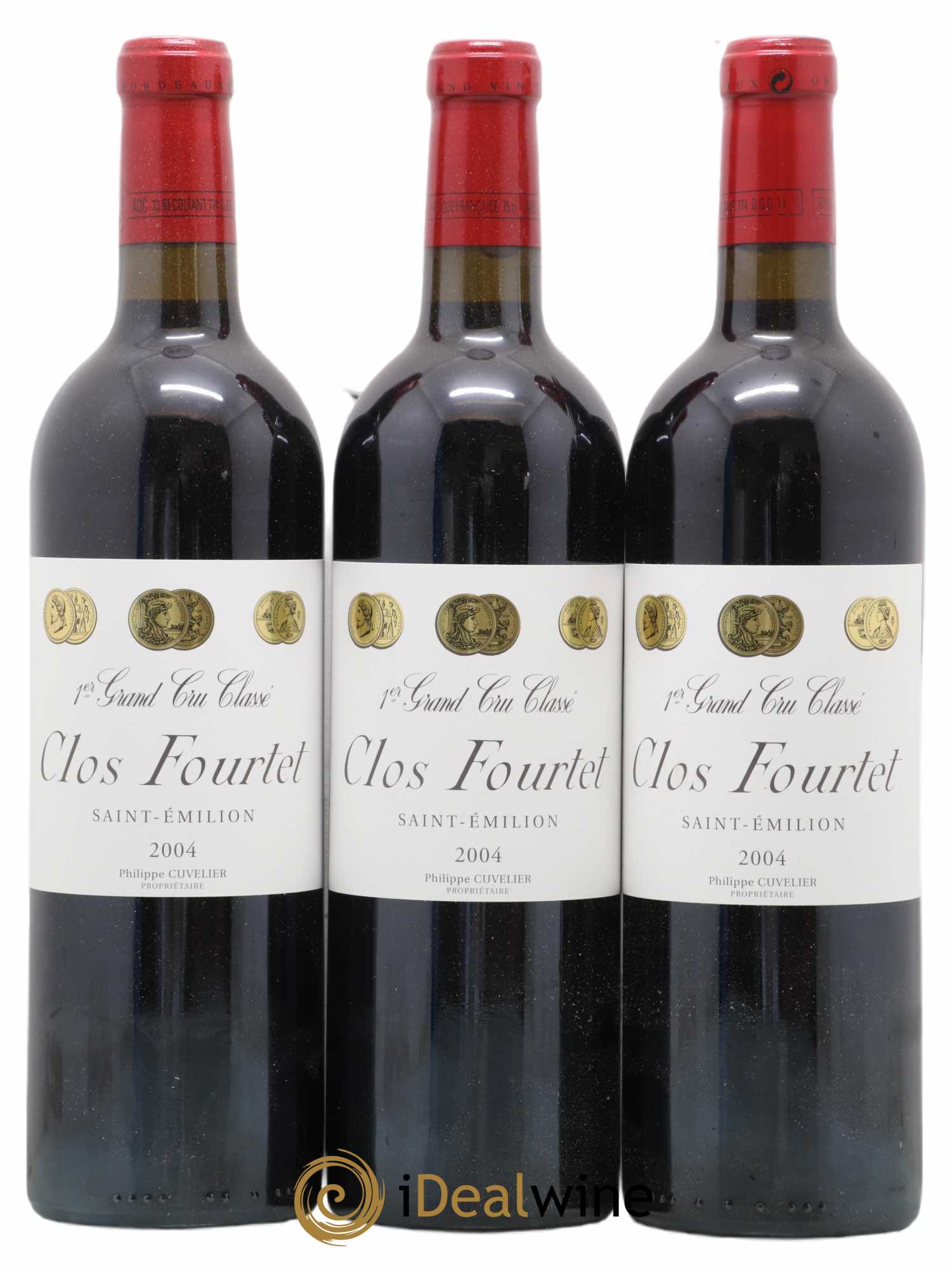 Clos Fourtet 1er Grand Cru Classé B 2004 - Lot de 6 bouteilles - 2