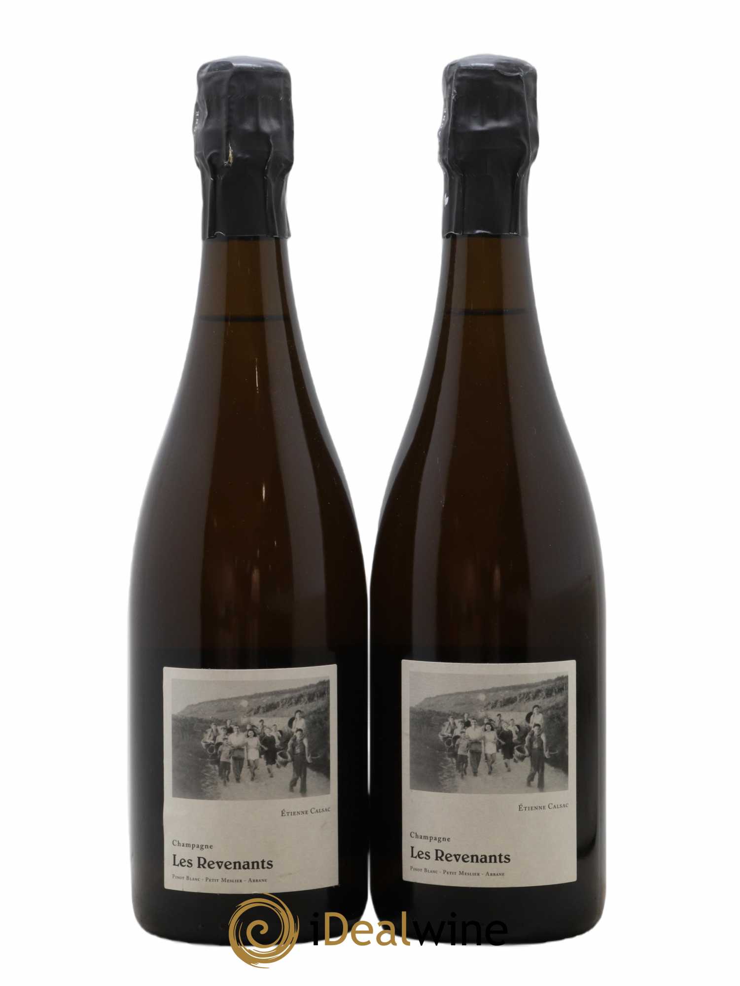 Les Revenants Blanc de Blancs Extra-Brut Etienne Calsac - Lot de 2 bouteilles - 0