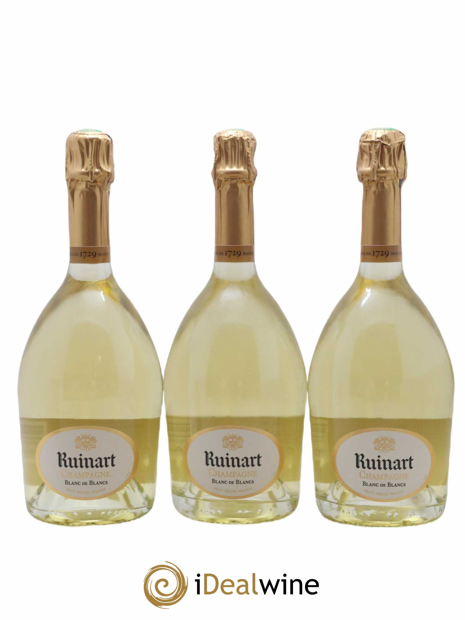 Blanc de Blancs Brut Ruinart - Lot de 3 bouteilles - 0