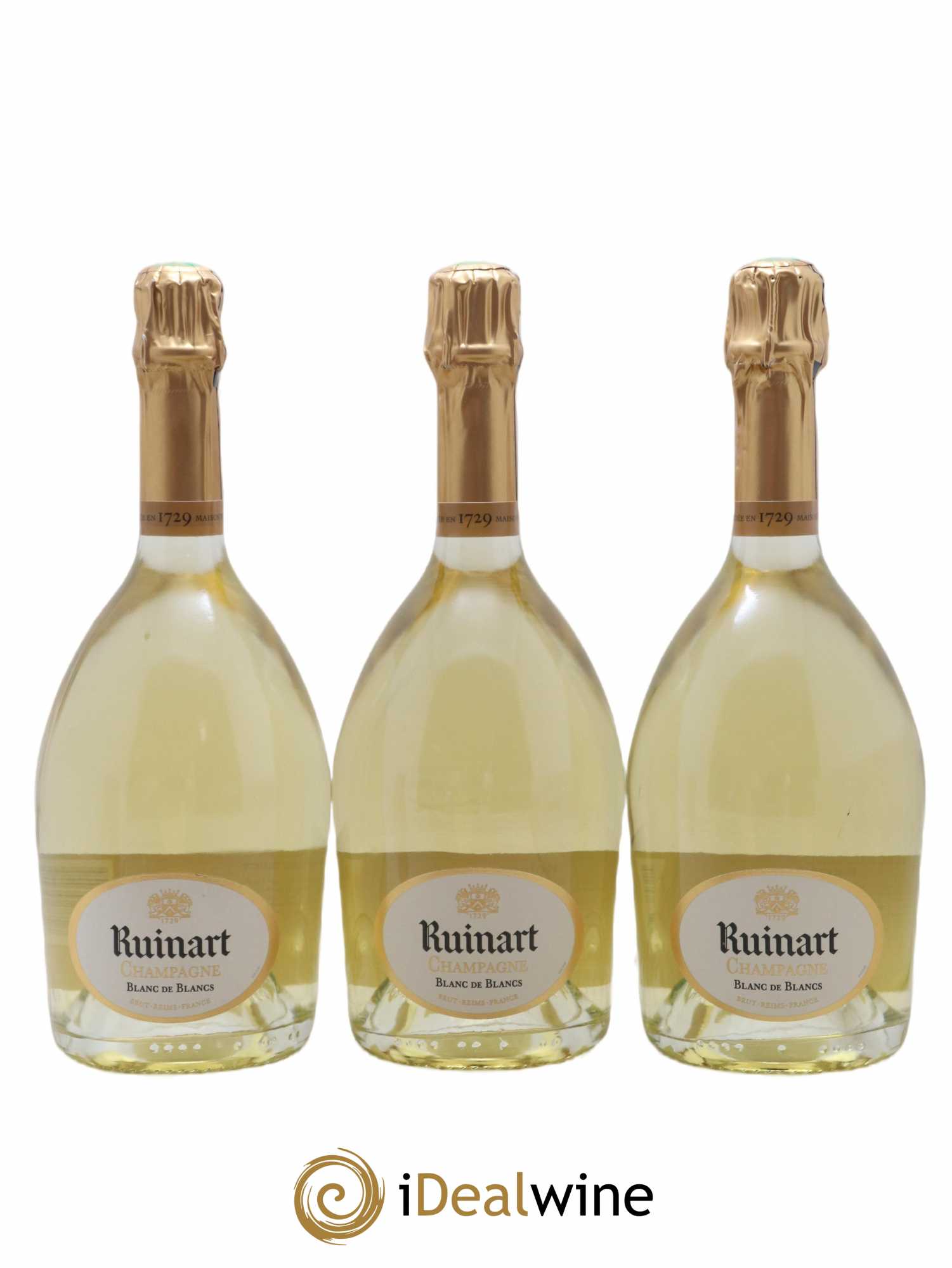 Blanc de Blancs Brut Ruinart - Lot de 3 bouteilles - 0