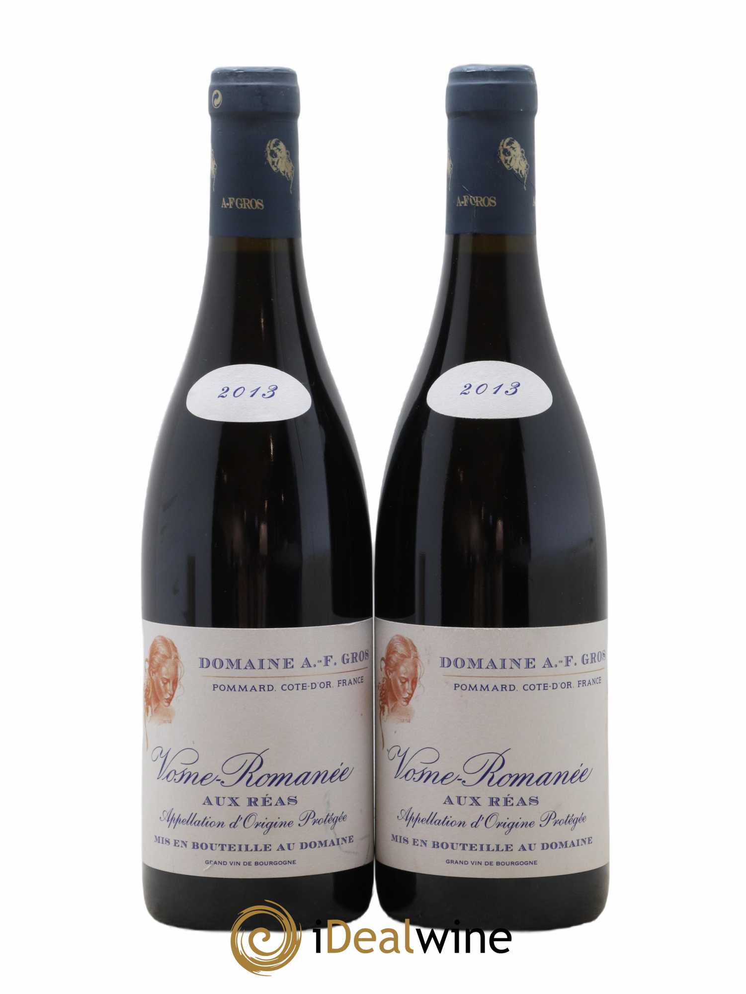 Vosne-Romanée Aux Reas A.-F. Gros 2013 - Lot de 2 bouteilles - 0