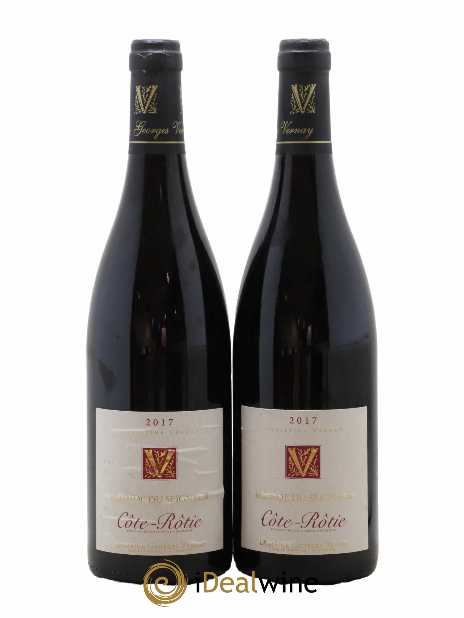 Côte-Rôtie Blonde du Seigneur Georges Vernay 2017 - Lot de 2 bouteilles - 0