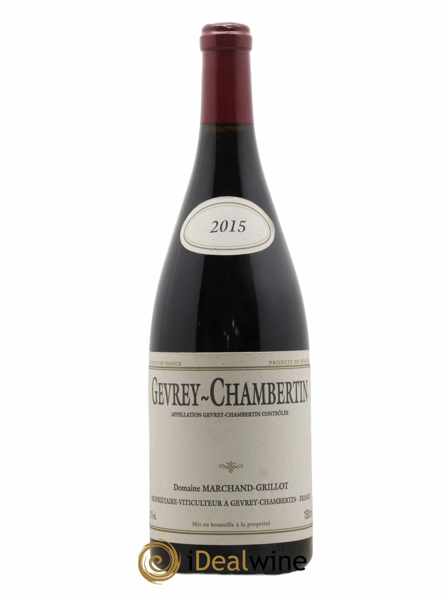 Gevrey-Chambertin Marchand Grillot 2015 - Lot de 1 magnum - 0