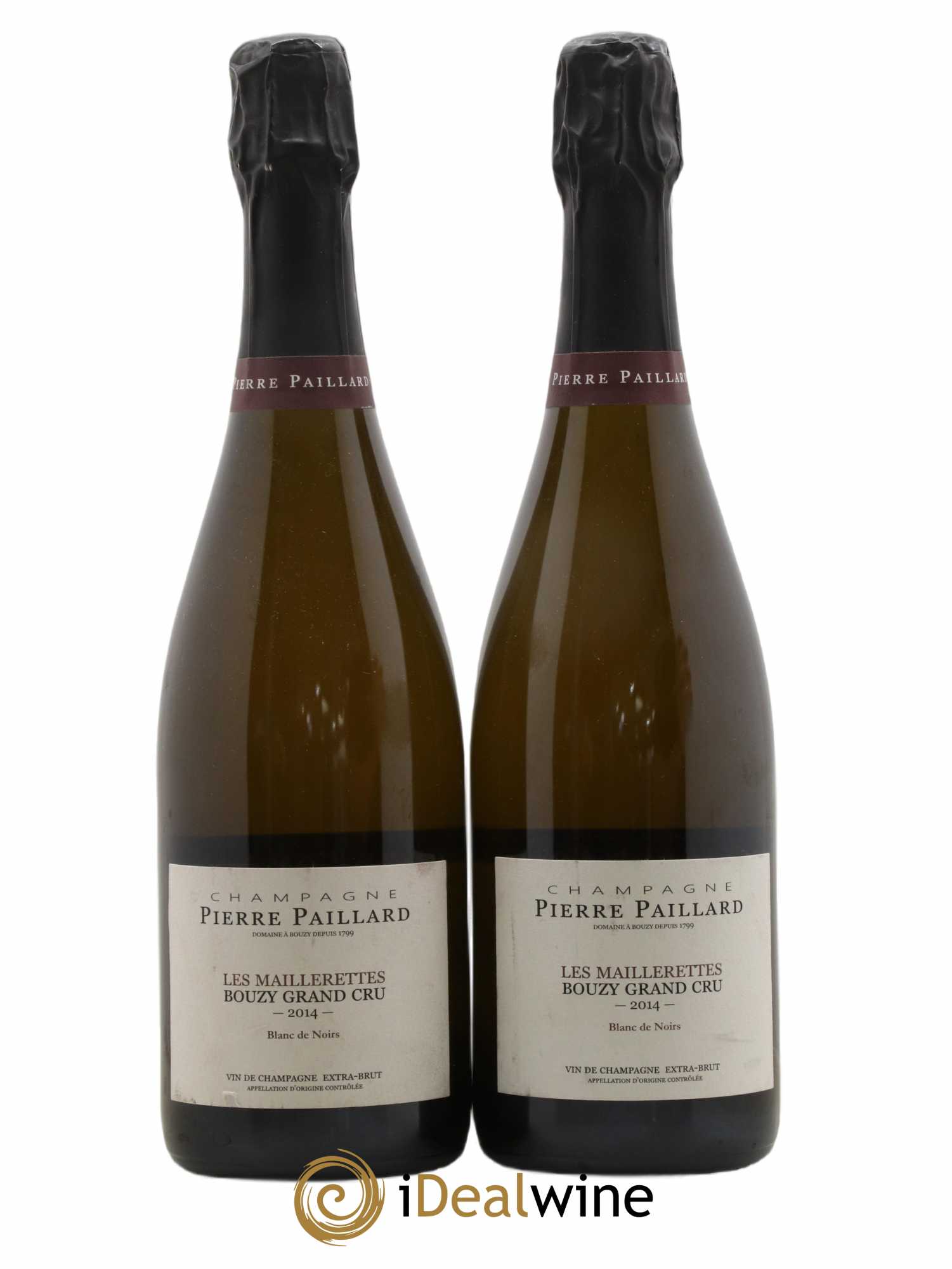Champagne Les Maillerettes Pierre Paillard 2014 - Lot of 2 bottles - 0