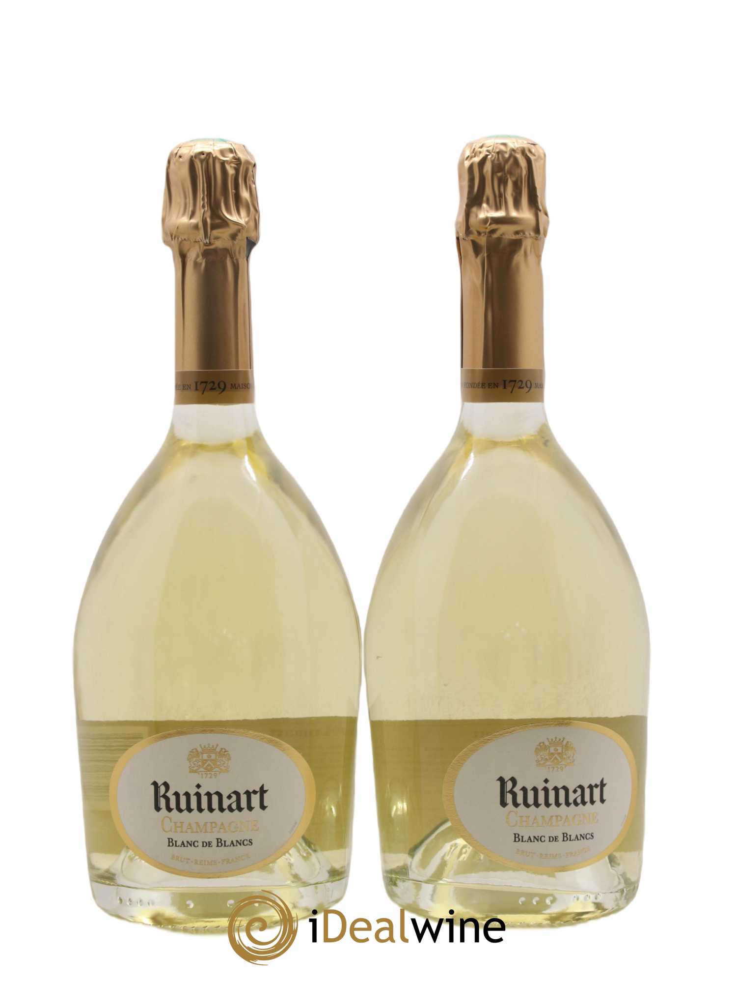 Blanc de Blancs Brut Ruinart - Lot of 2 bottles - 0