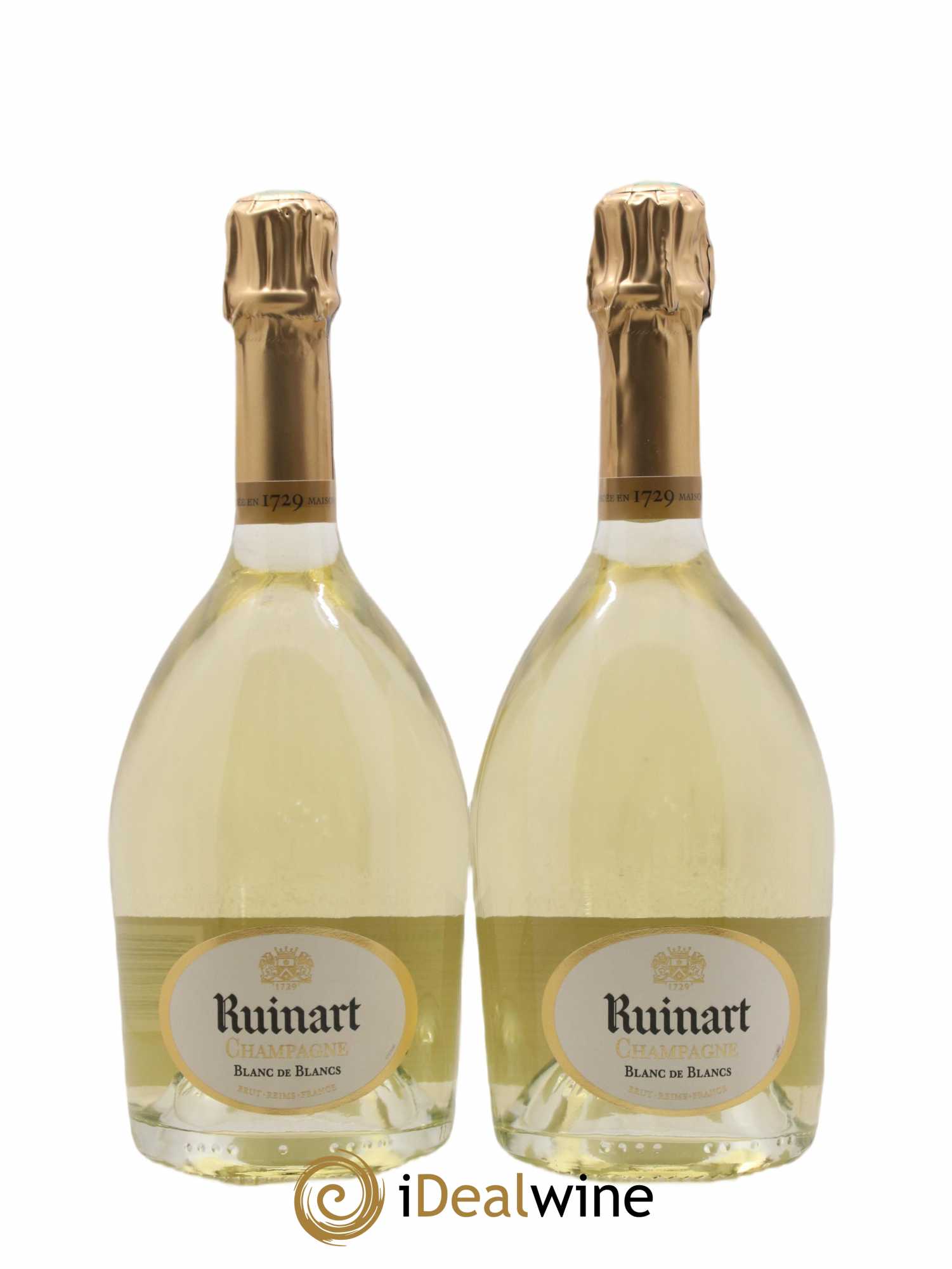 Blanc de Blancs Brut Ruinart - Lot of 2 bottles - 0
