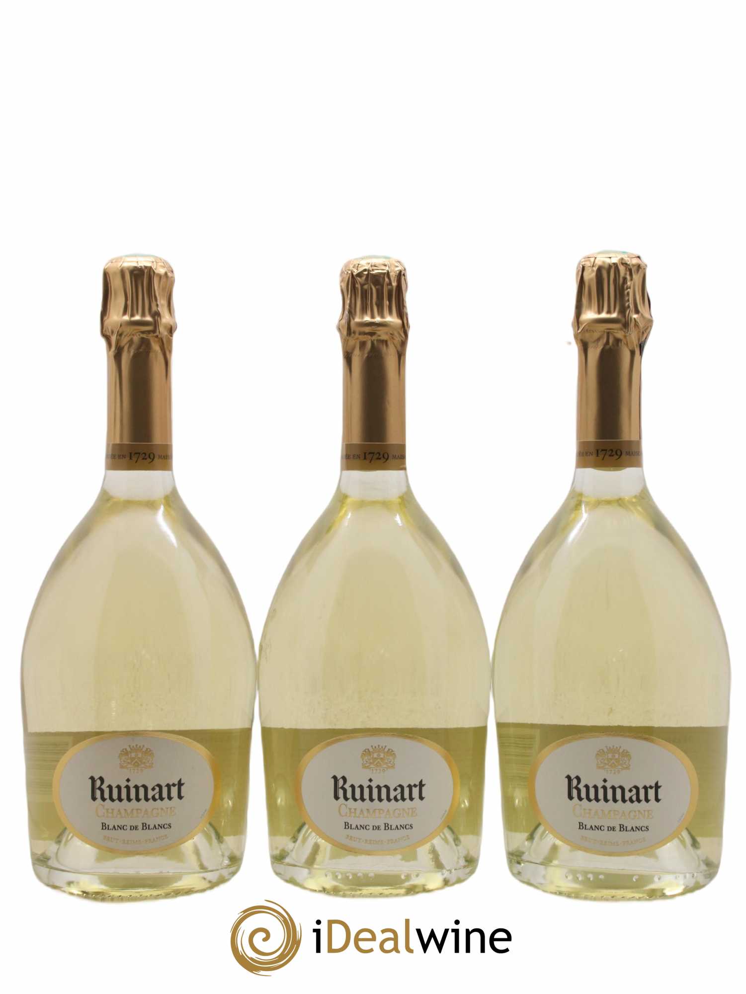 Blanc de Blancs Brut Ruinart - Lot de 3 bouteilles - 0
