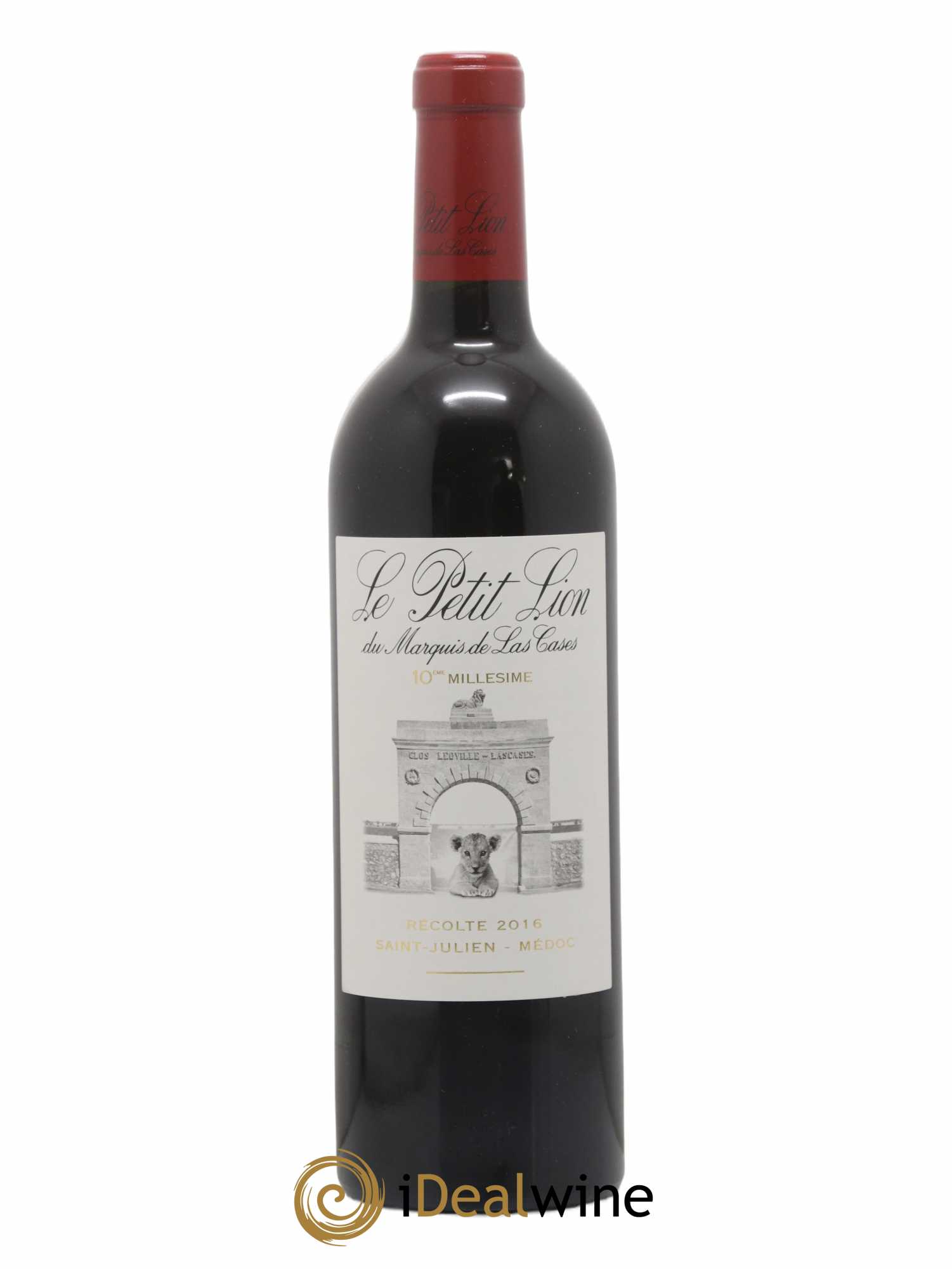 Le Petit Lion du Marquis de Las Cases Second Vin 2016 - Lot de 1 bouteille - 0