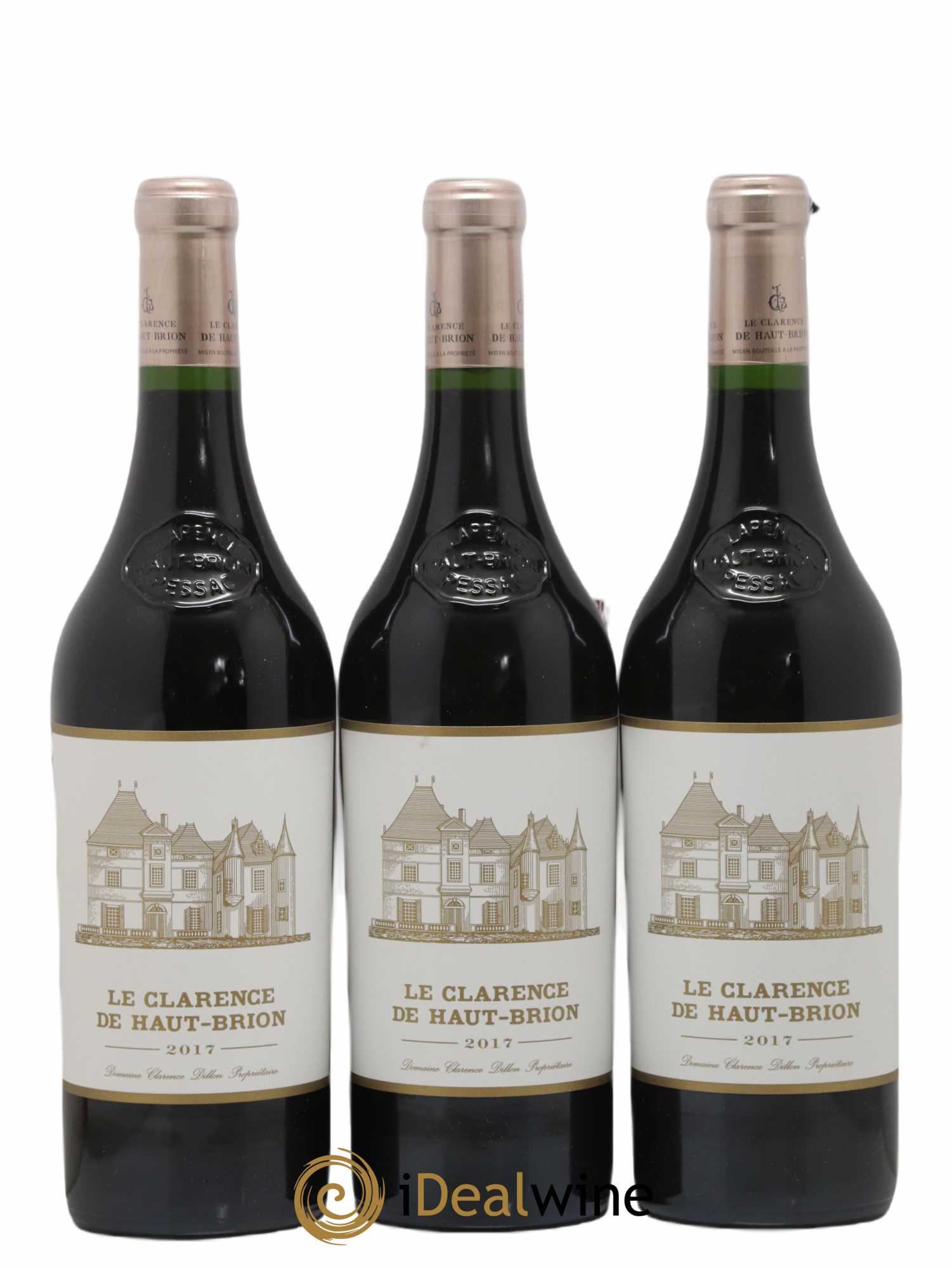 Clarence (Bahans) de Haut-Brion Second Vin 2017 - Lot de 3 bouteilles - 0