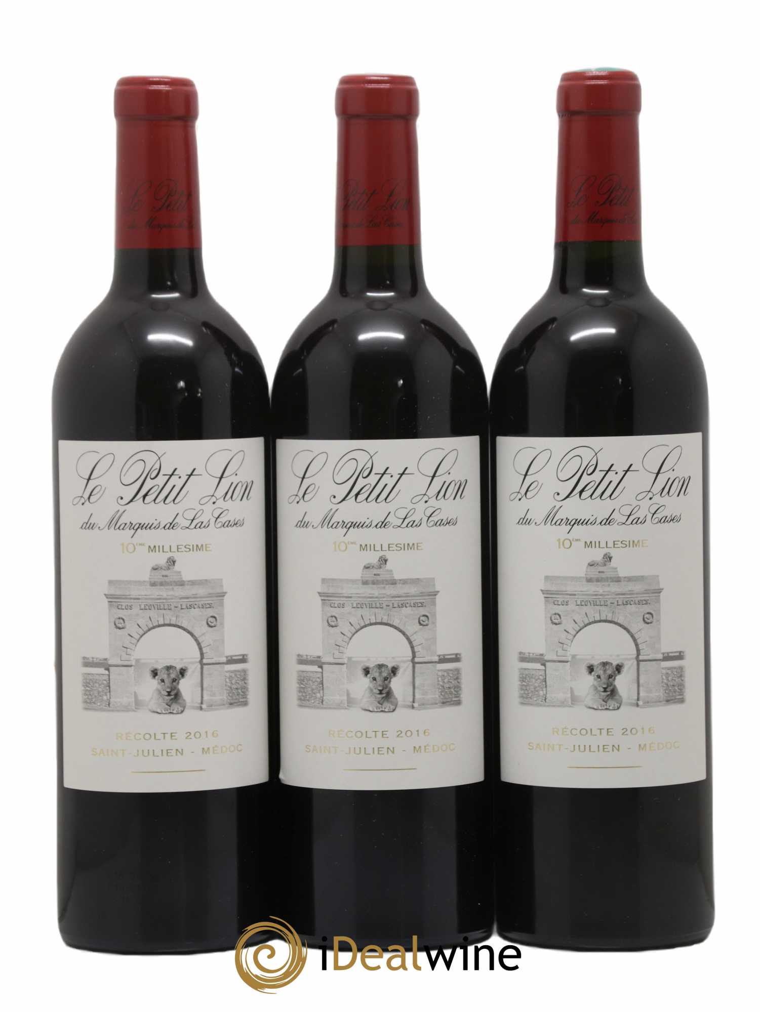 Le Petit Lion du Marquis de Las Cases Second Vin 2016 - Lot de 6 bouteilles - 2