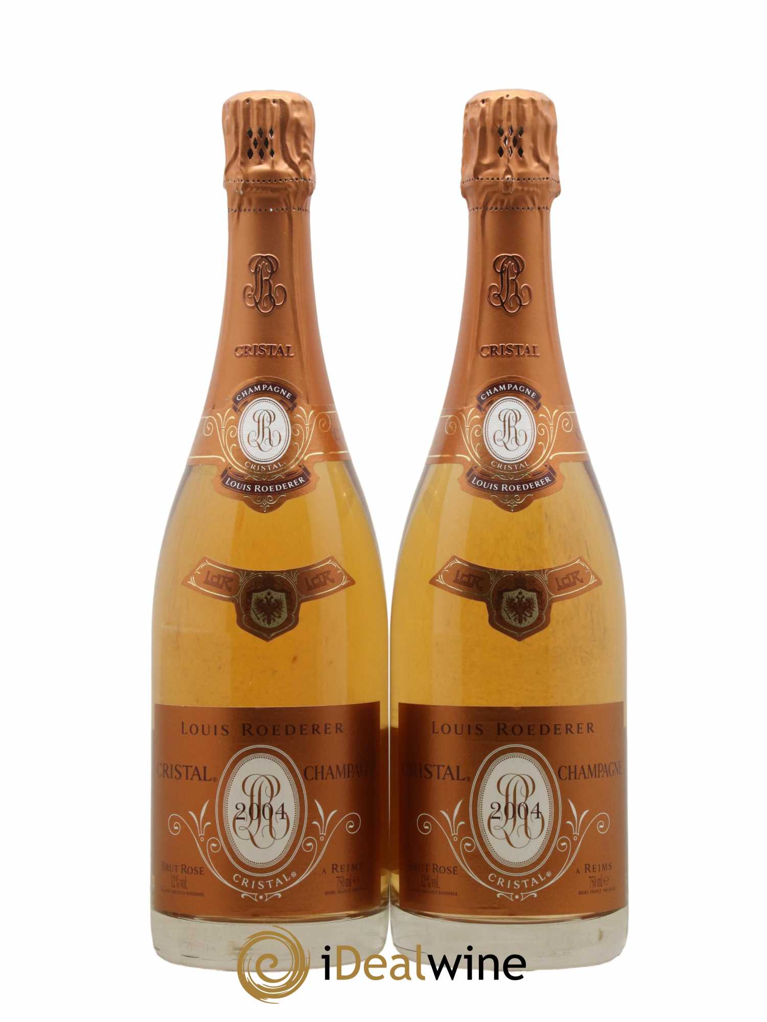 Cristal Louis Roederer Brut 2004 - Lot de 2 bouteilles - 0