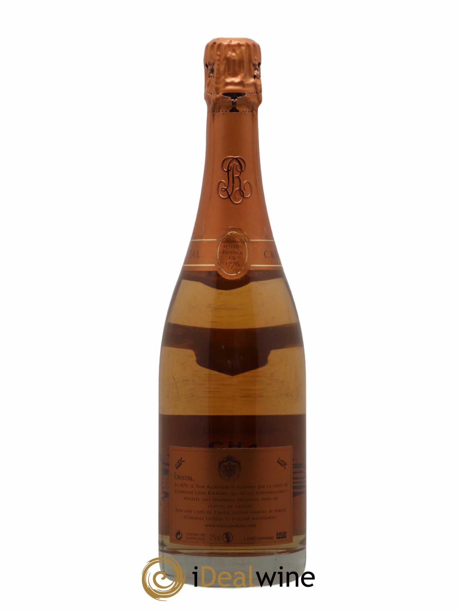 Cristal Louis Roederer Brut 2005 - Lot of 1 bottle - 1