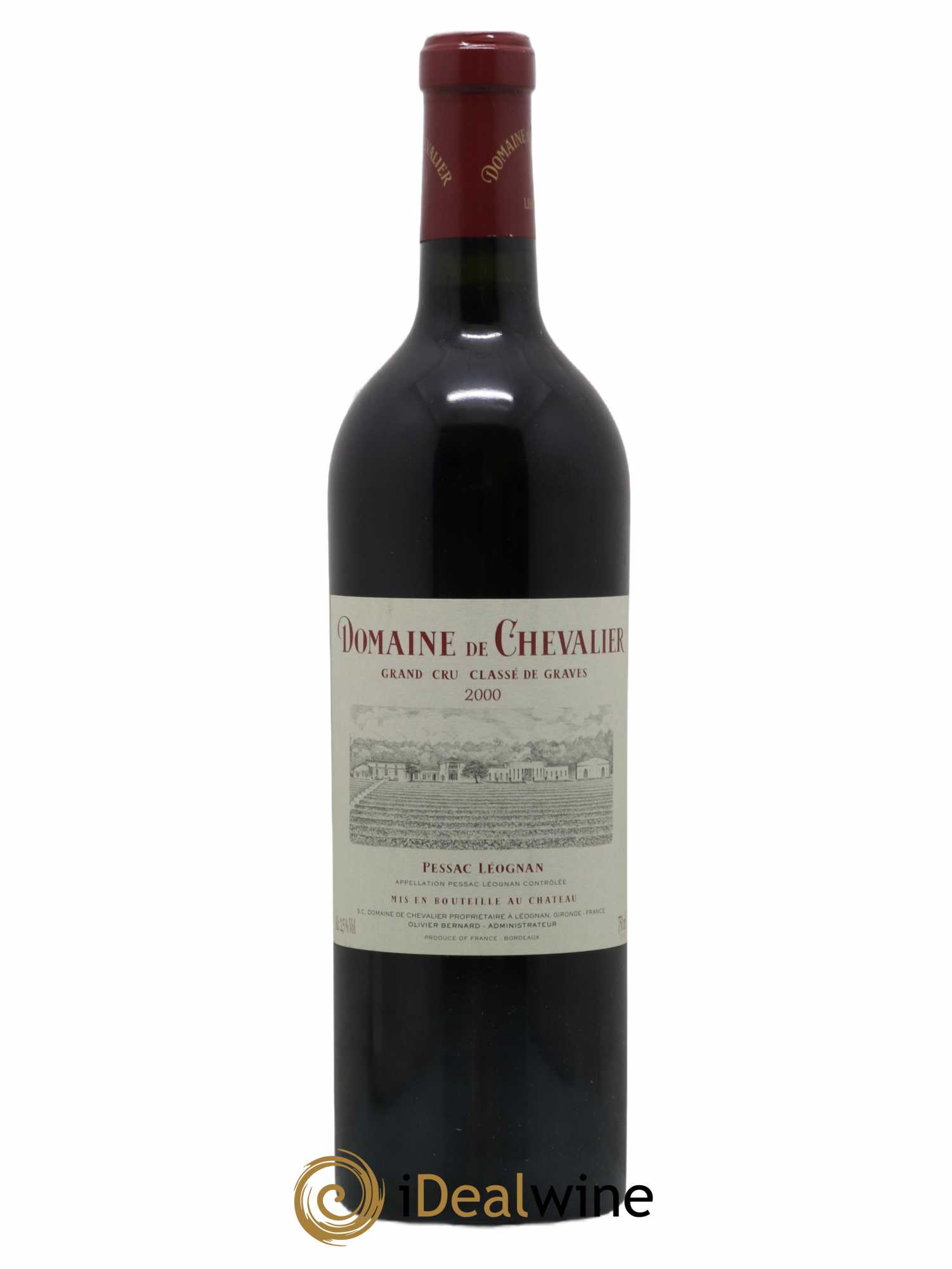 Domaine de Chevalier Cru Classé de Graves 2000 - Lot de 1 bouteille - 0
