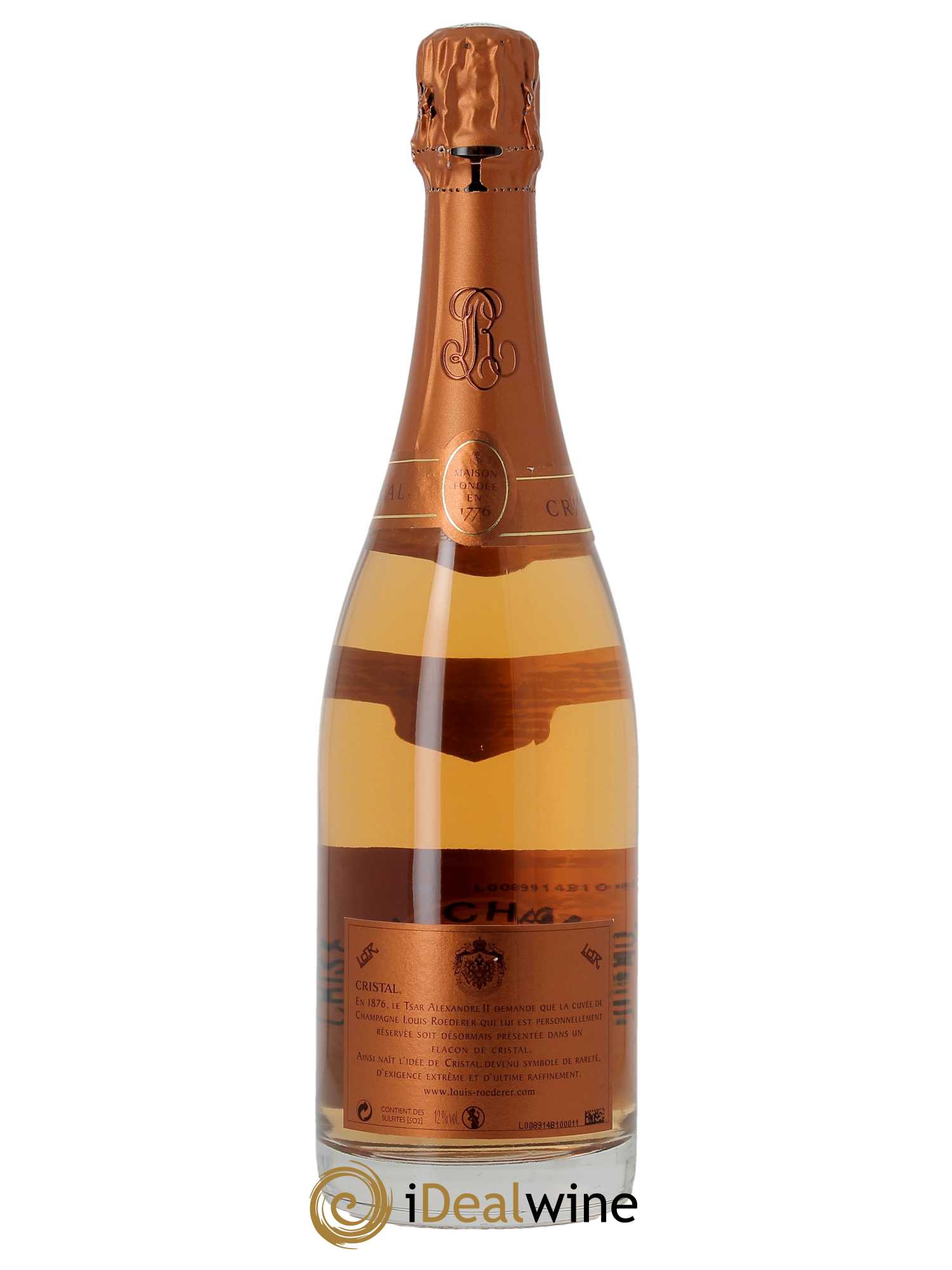 Cristal Louis Roederer 2004 - Posten von 1 Flasche - 1
