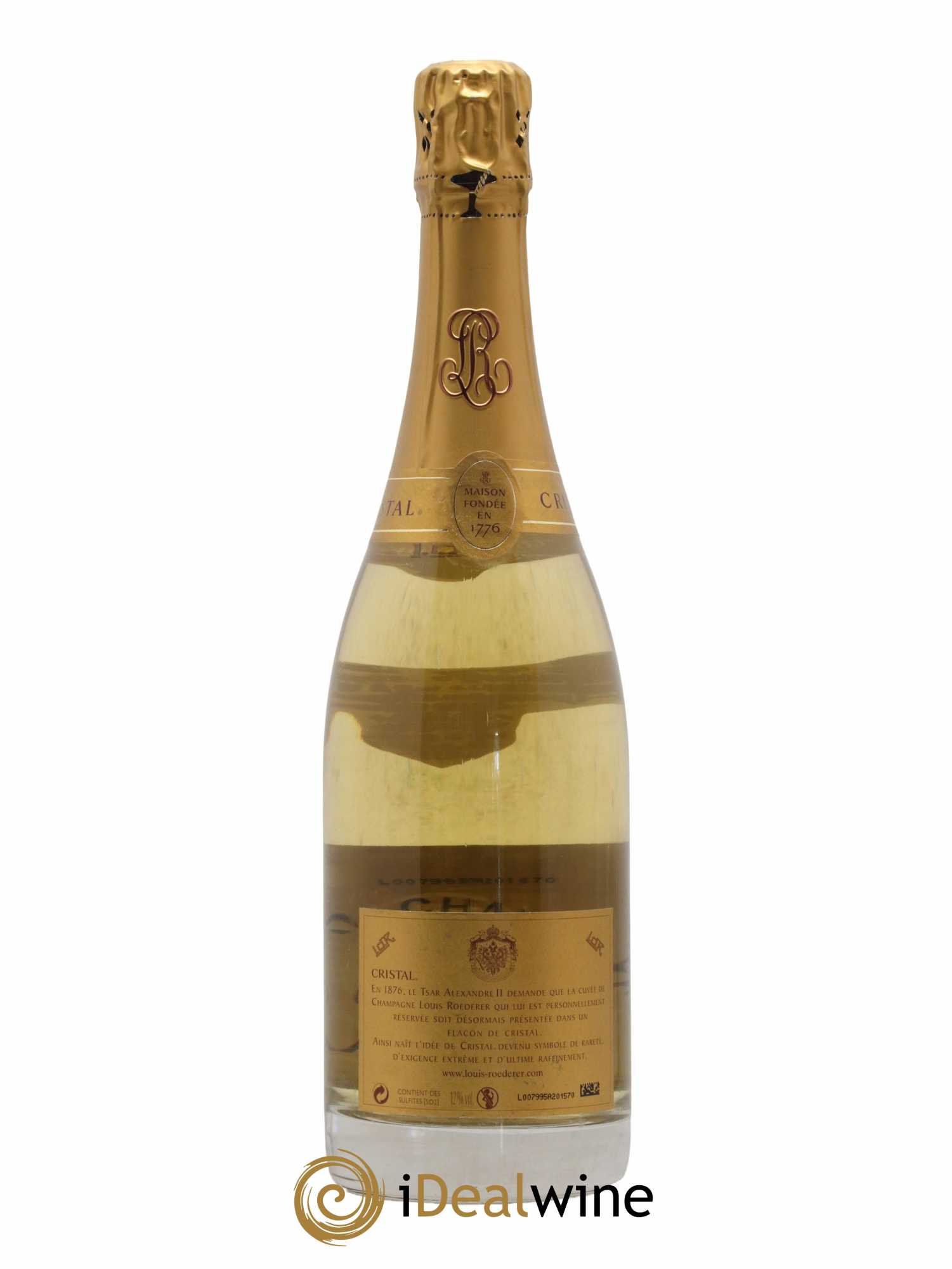 Cristal Louis Roederer 2004 - Posten von 1 Flasche - 1