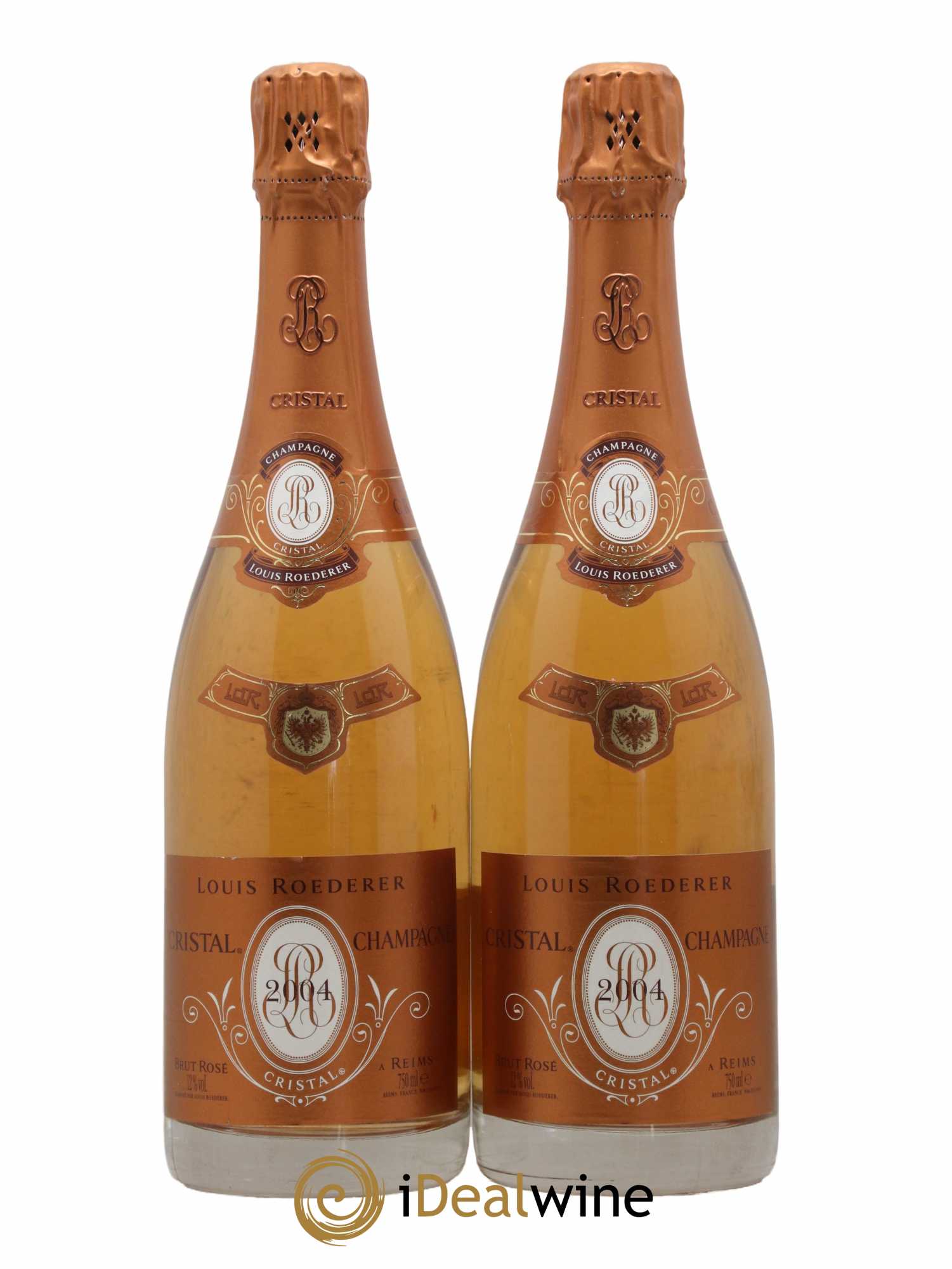 Cristal Louis Roederer 2004 - Lot de 2 bouteilles - 0