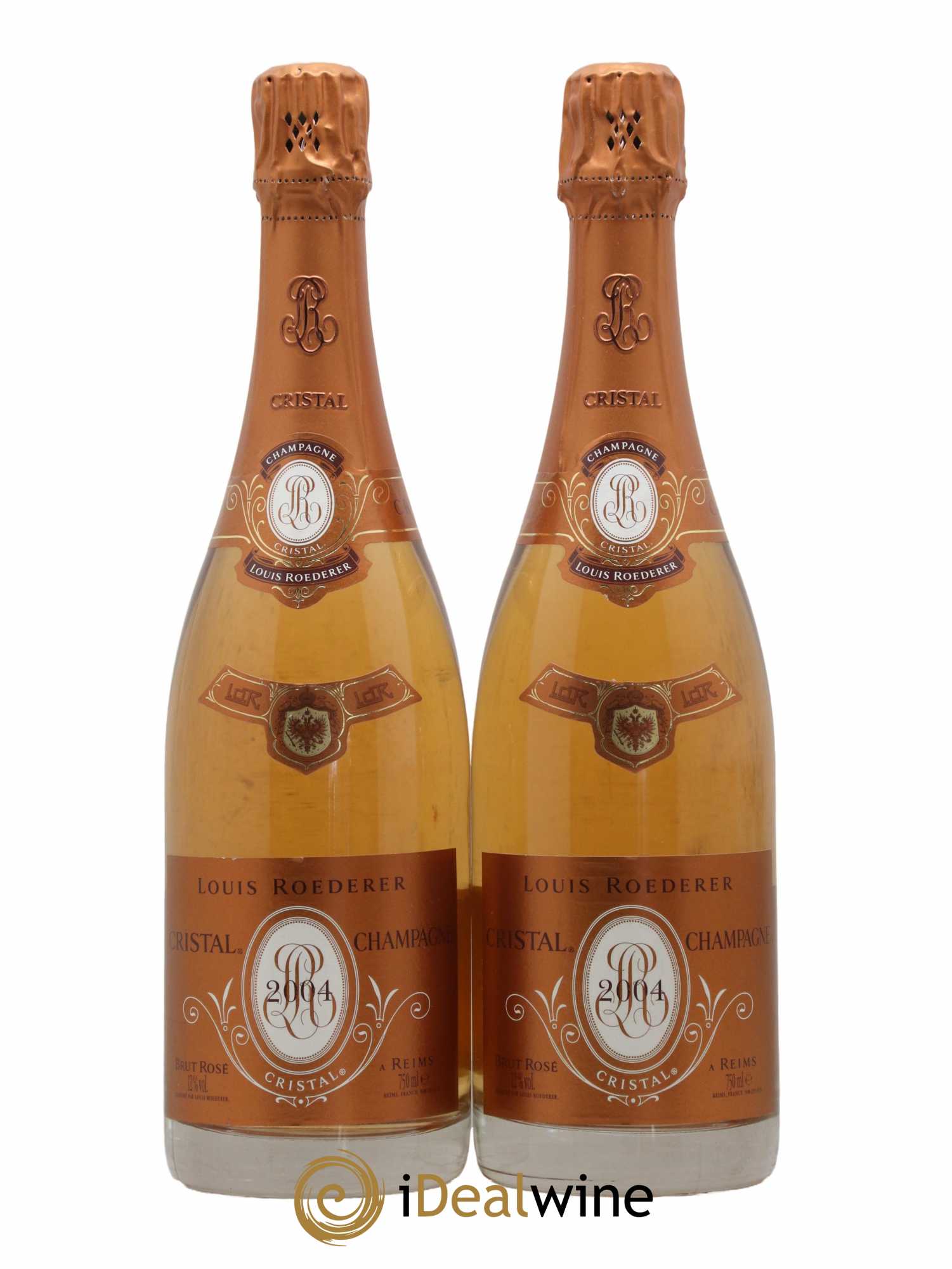 Cristal Louis Roederer 2004 - Lot de 2 bouteilles - 0
