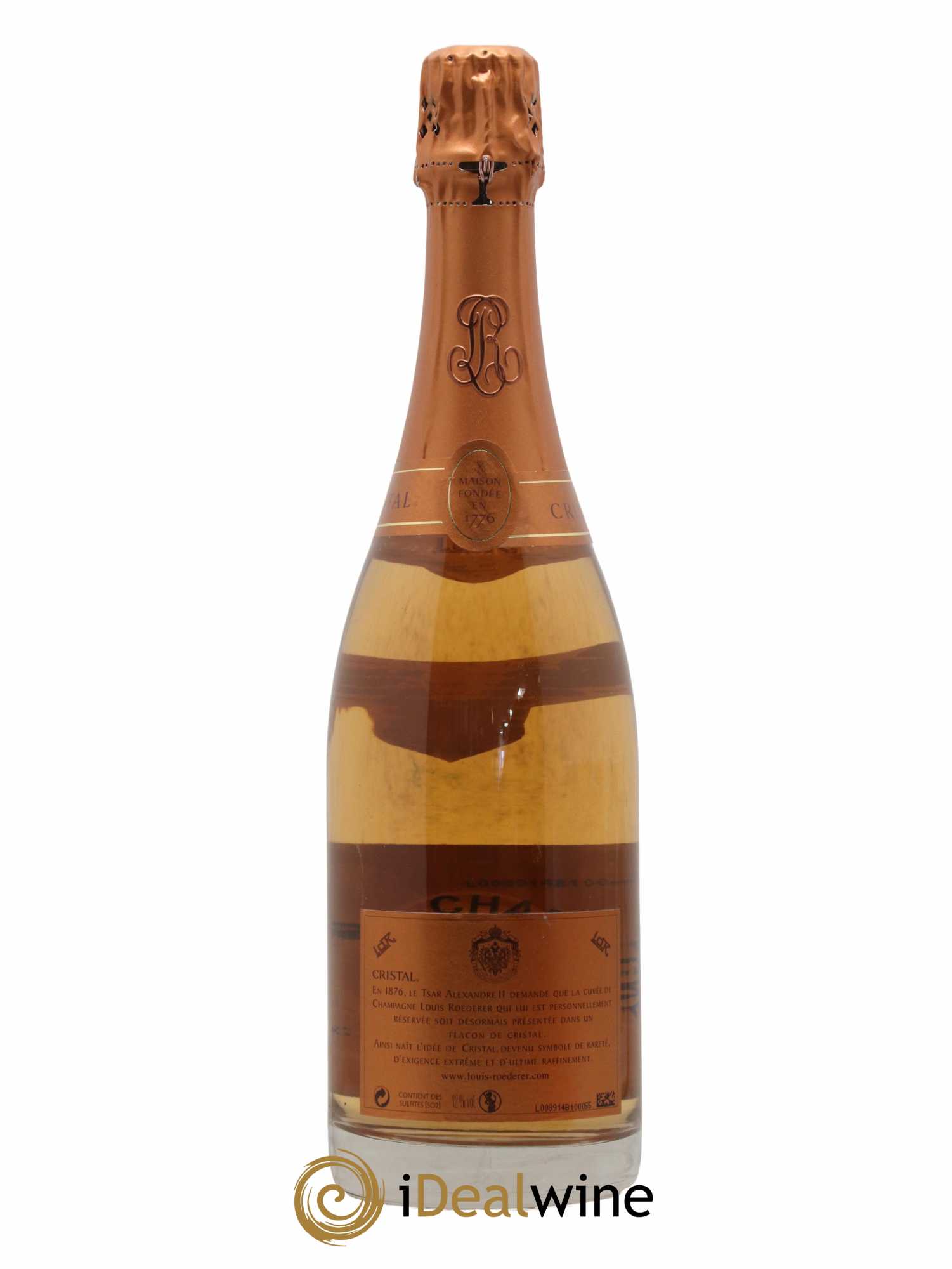 Cristal Louis Roederer 2004 - Lot de 1 bouteille - 1