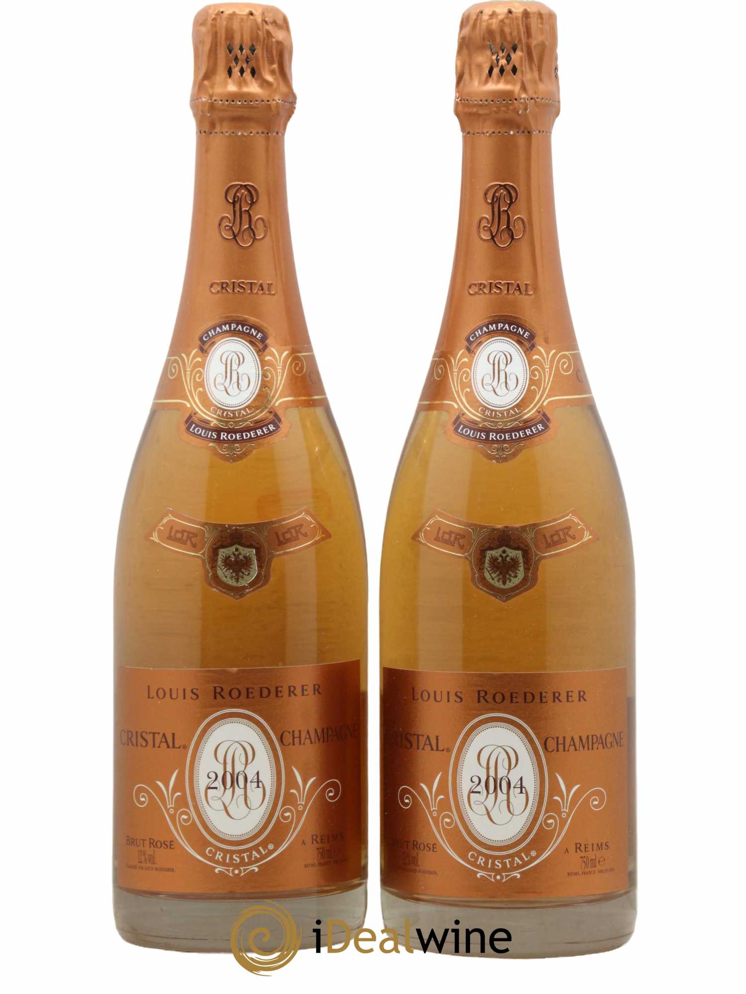 Cristal Louis Roederer 2004 - Lot de 2 bouteilles - 0